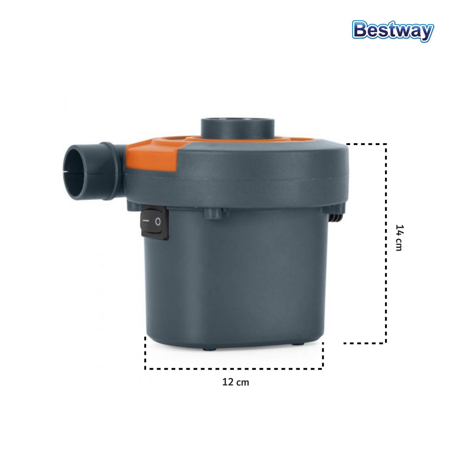 Bomba Aire Eléctrica Inflar Colchon Alberca Infable Bestway