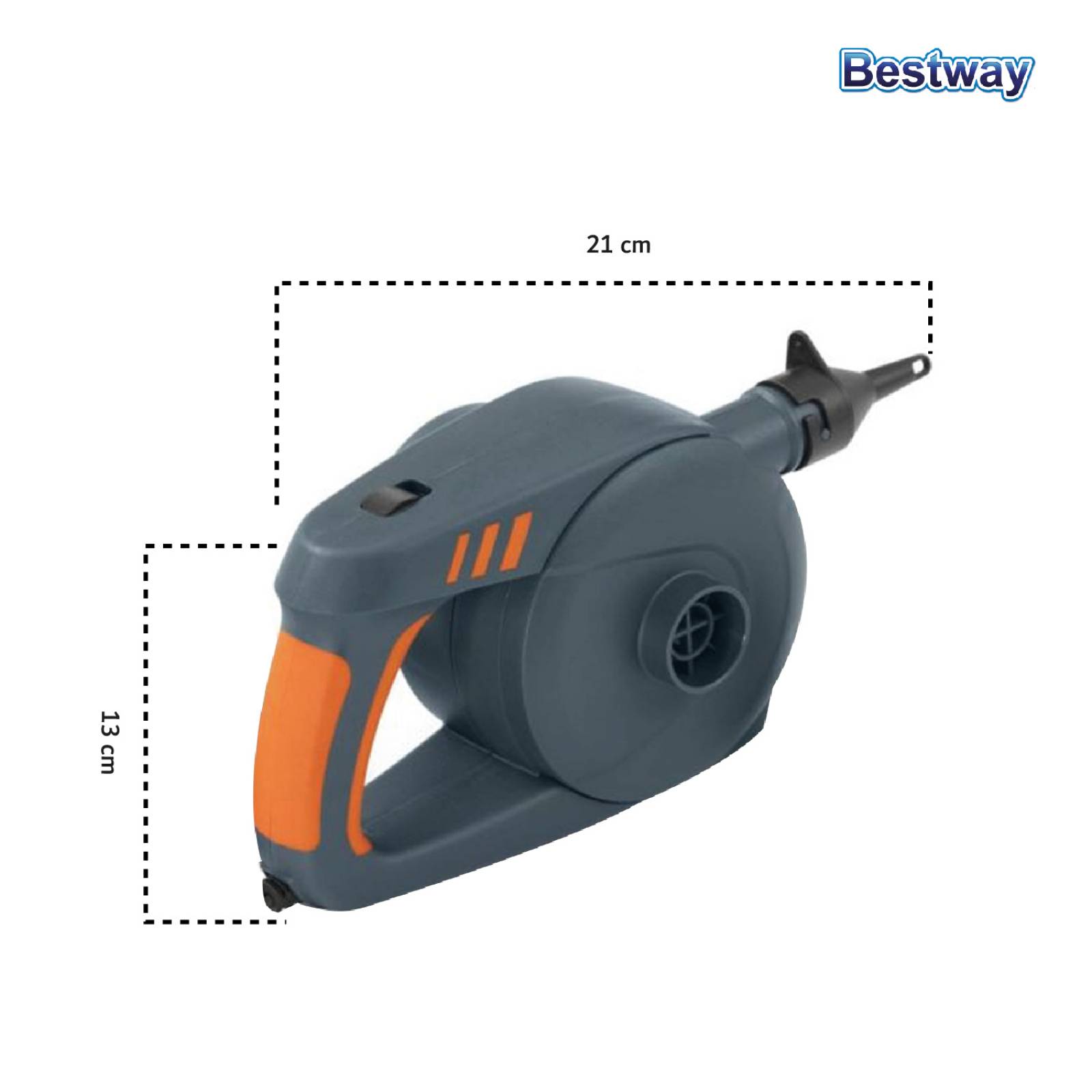 Bomba De Aire Eléctrica Para Inflar Alberca Colchon Bestway