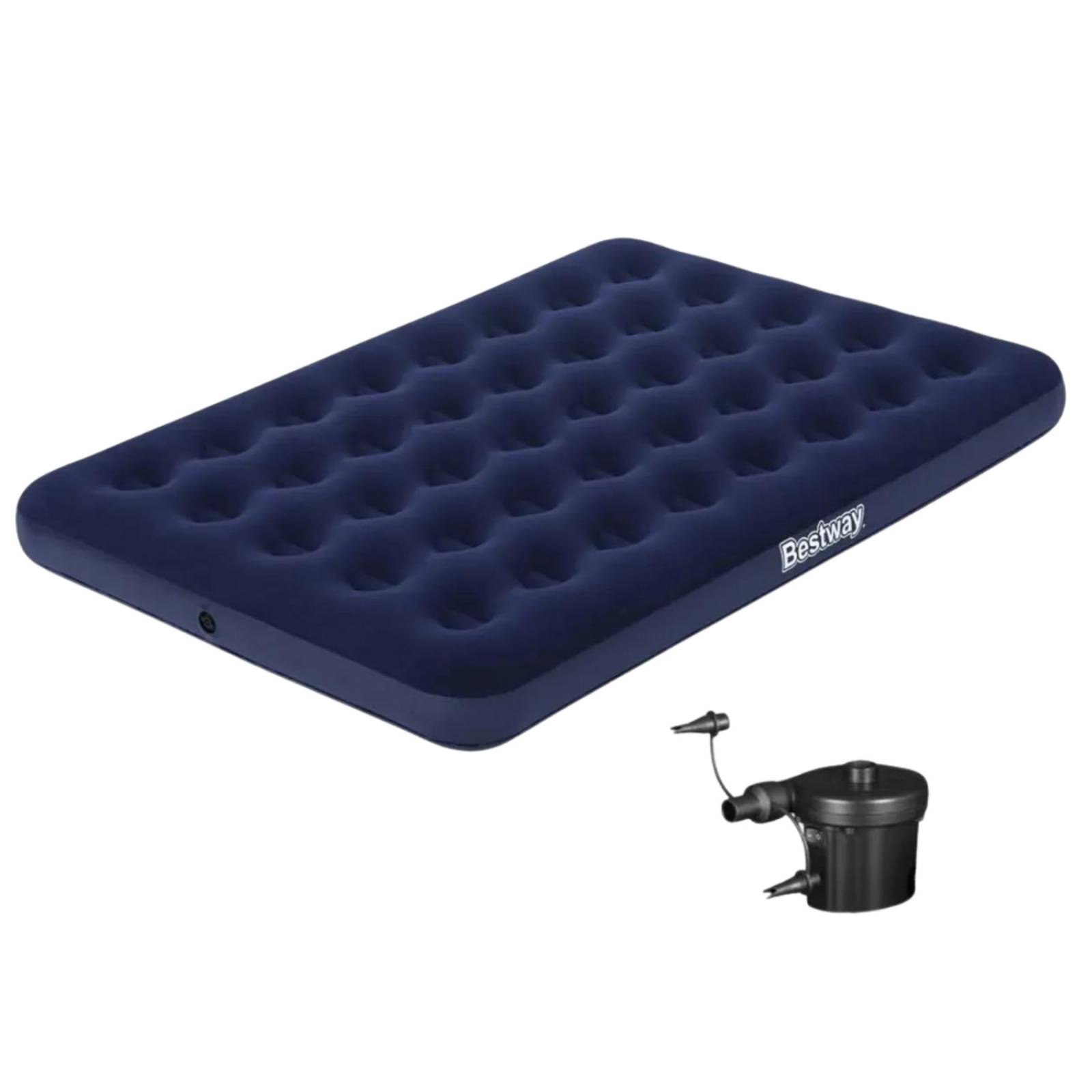Colchón Inflable Matrimonial Con Bomba Aire Pavillo Bestway