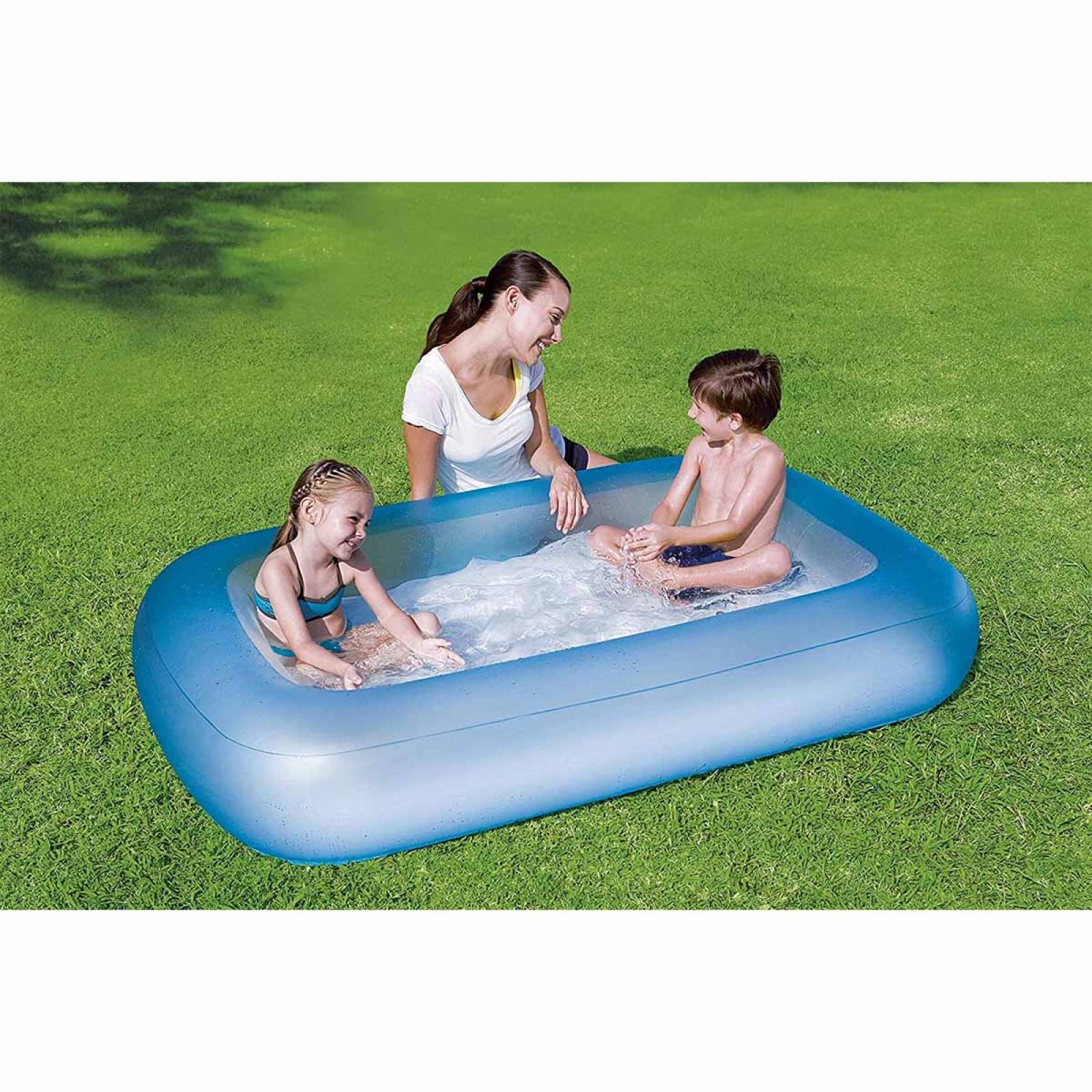 Alberca Inflable Piscina Infantil Niños Rectangular Bestway