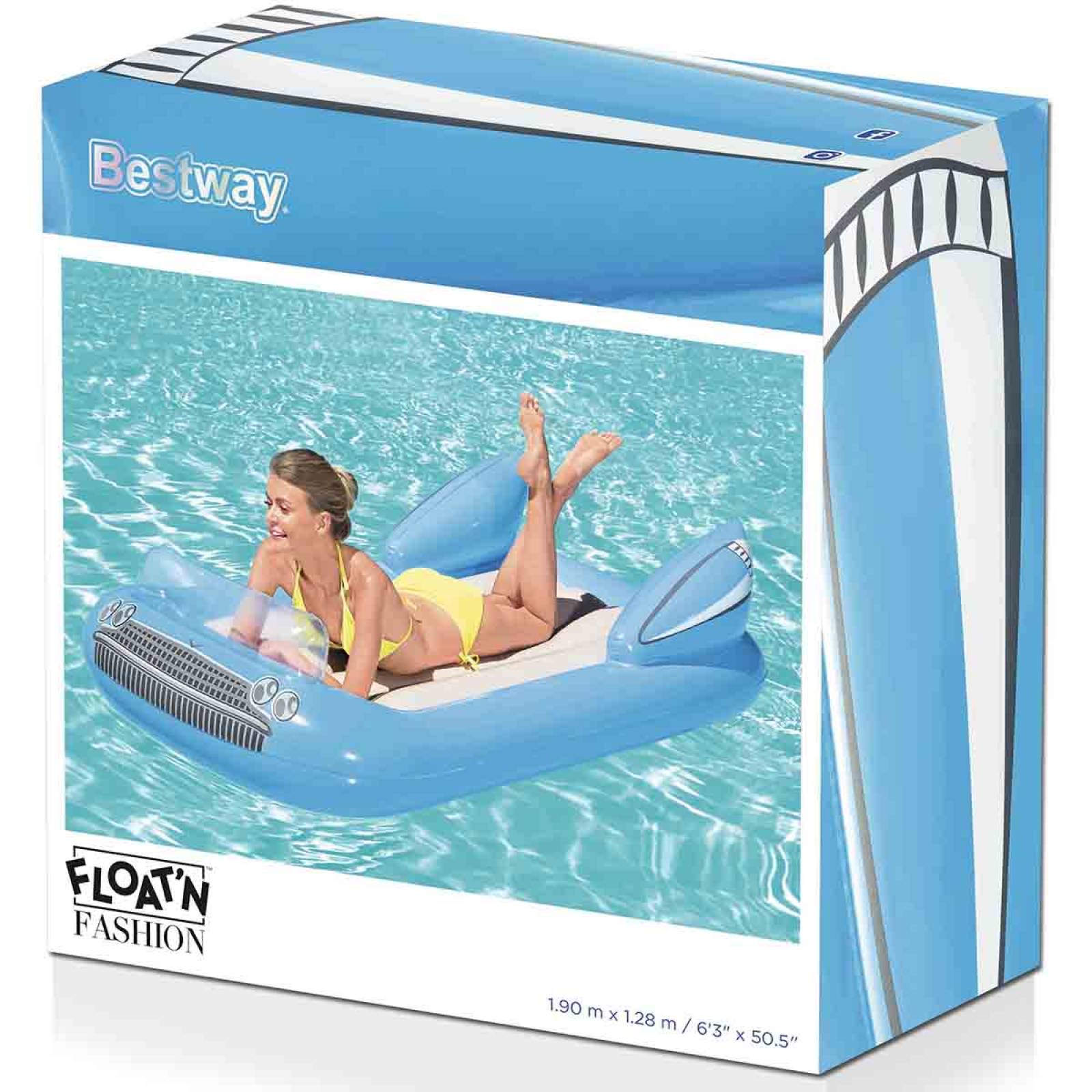 Flotador Inflable Alberca Acuatico Carro Salvavidas Bestway