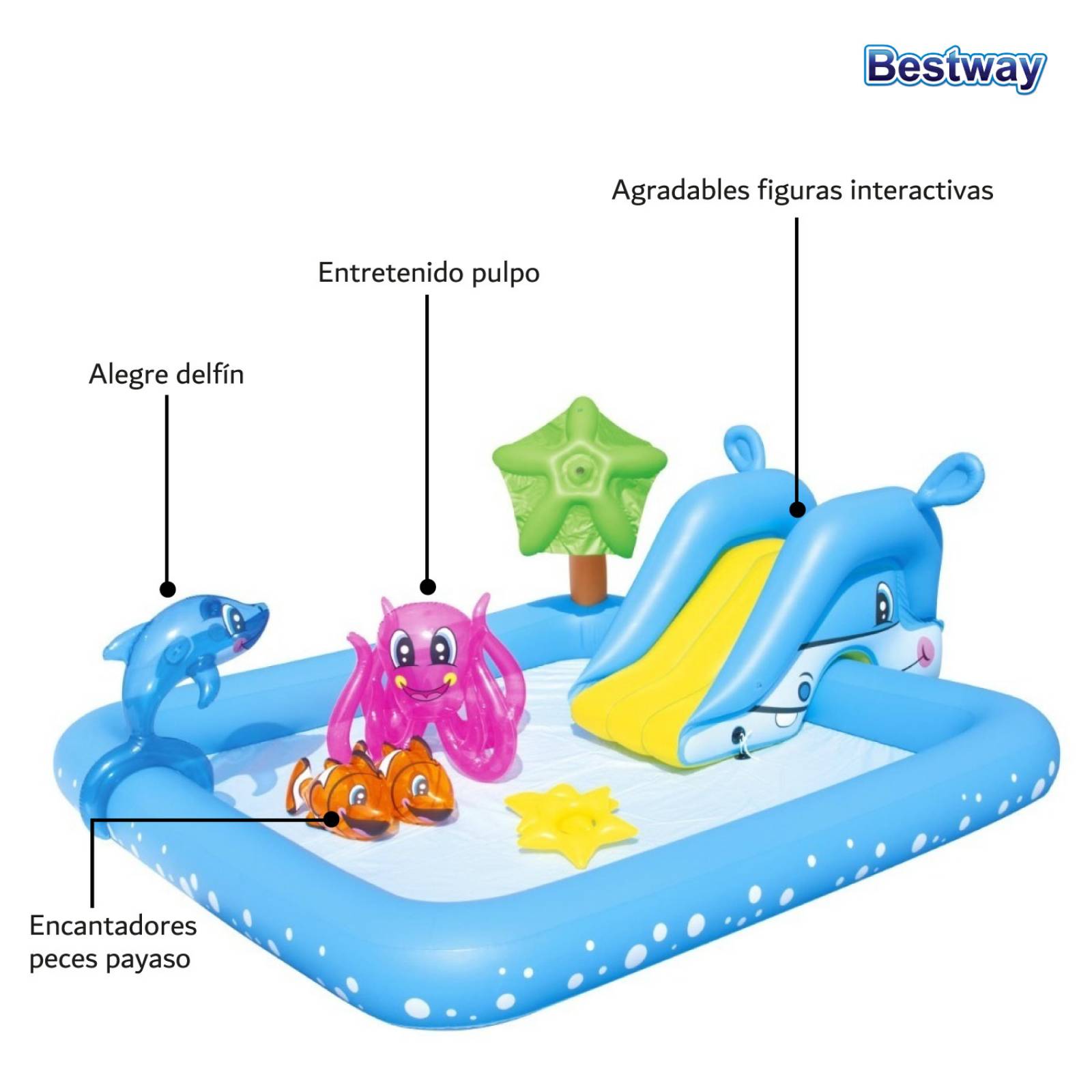 Parque Acuatico Alberca Piscina Inflable Infantil Bestway
