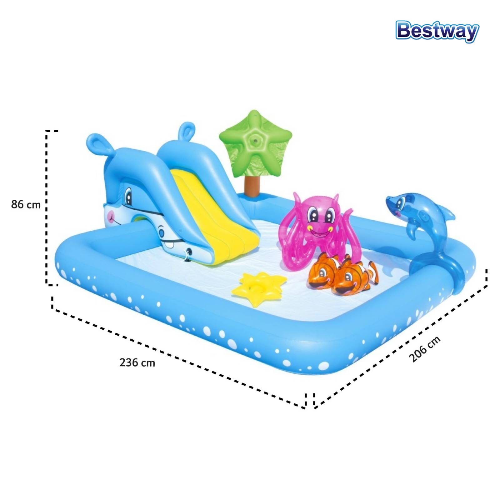 Parque Acuatico Alberca Piscina Inflable Infantil Bestway