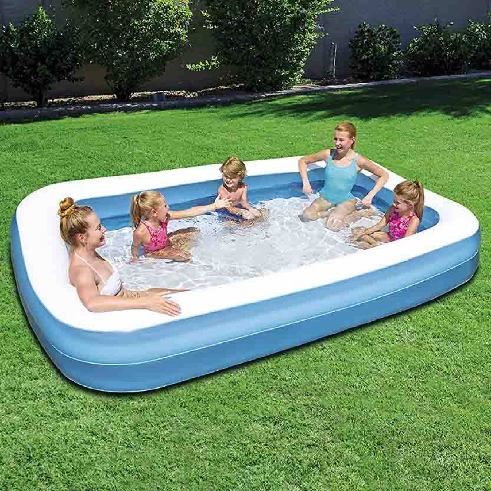 Alberca Rectangular Inflable Piscina Infantil 305cm Bestway