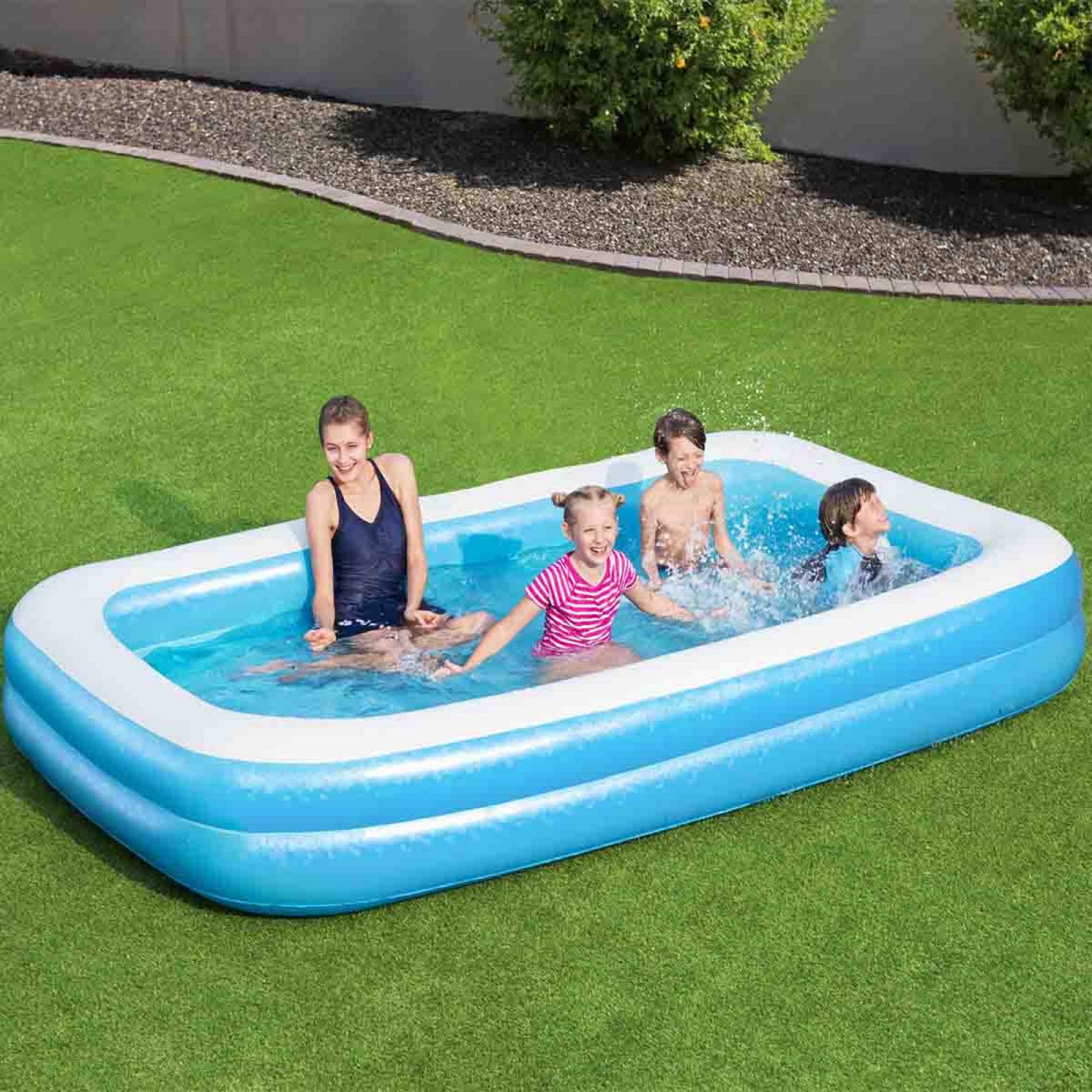 Alberca Rectangular Inflable Piscina Infantil 305cm Bestway