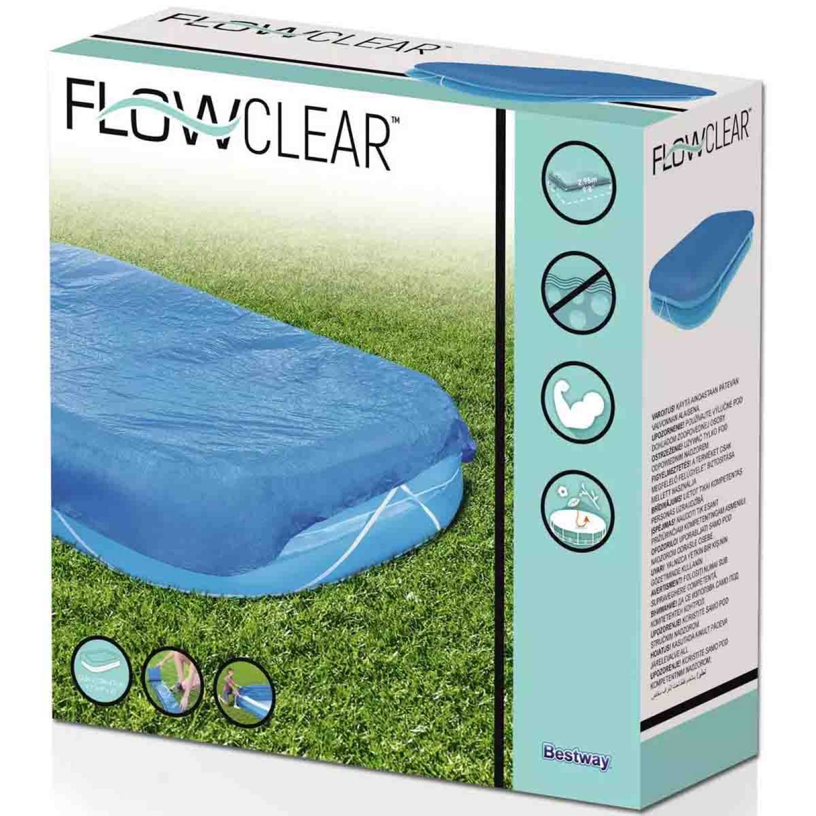 Cobertor Cubierta Alberca Piscina Inflable 262x175cm Bestway 