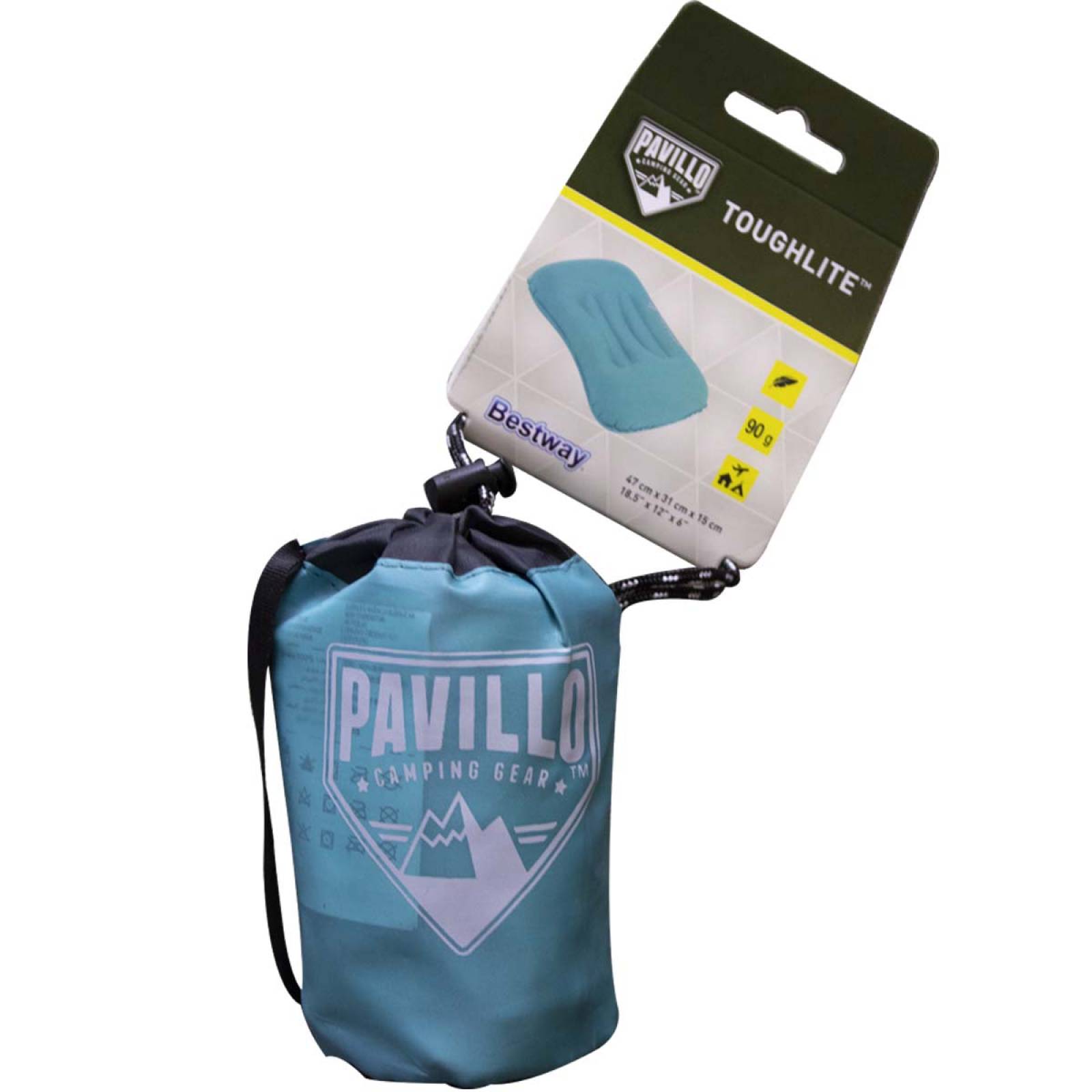 Almohada Inflable Pavillo Cojin Camping De Bolsillo Bestway