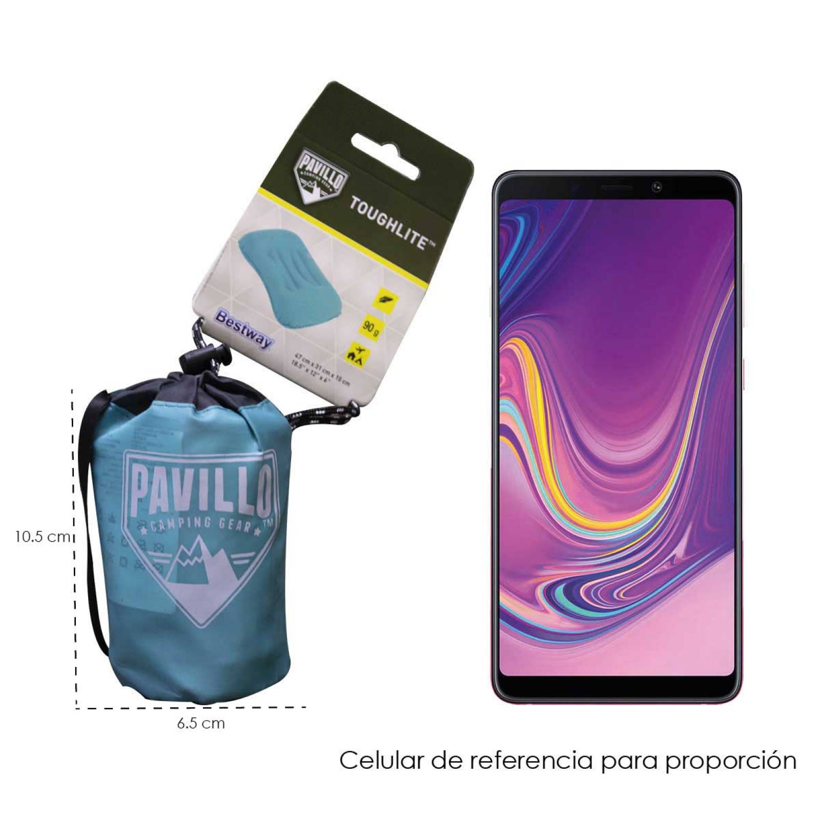 Almohada Inflable Pavillo Cojin Camping De Bolsillo Bestway