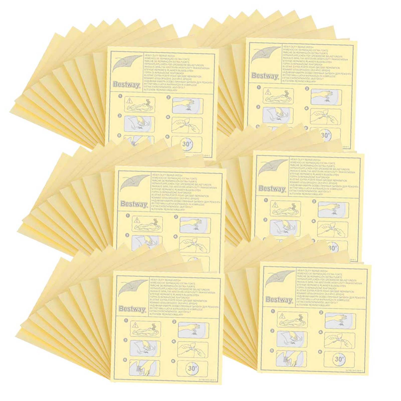 Parche Reparador Alberca Colchon Inflables 60 Pzas Bestway