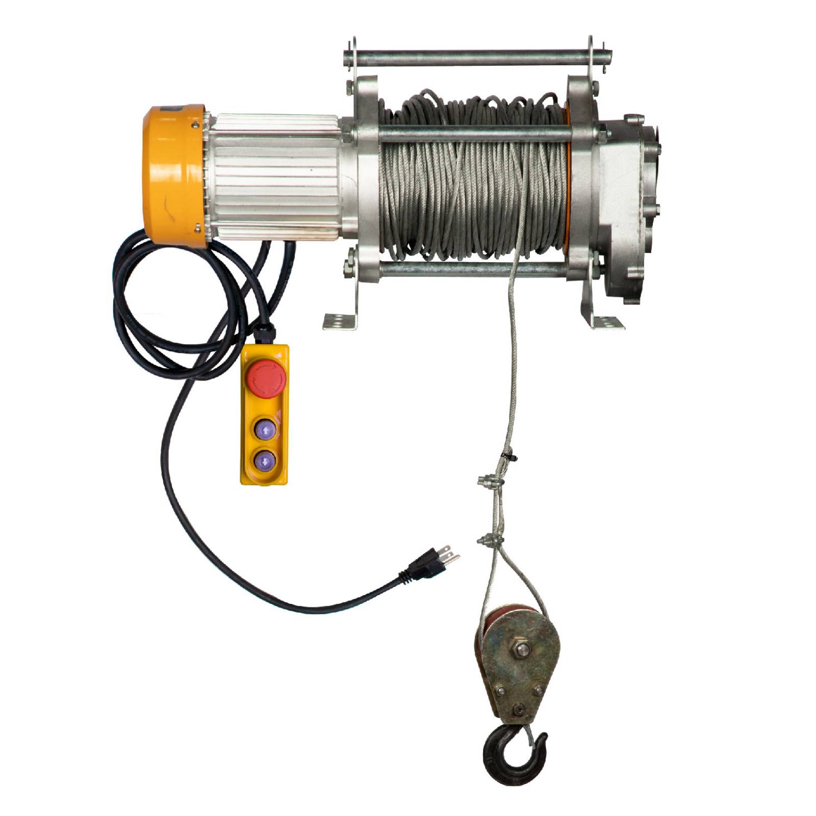 Polipasto Electrico 220v Carga 500/1000kg Cable 100 Metros 