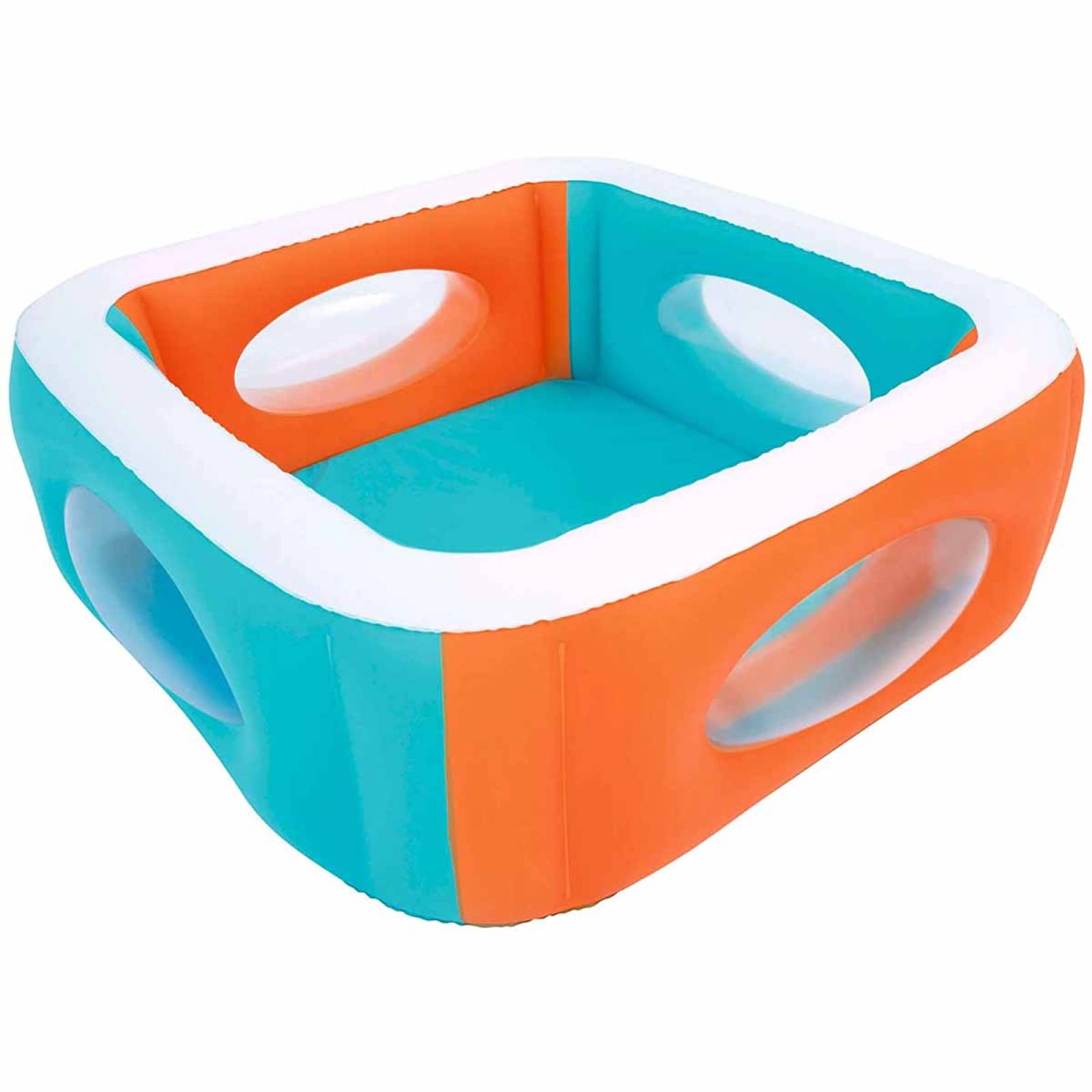 Alberca Inflable Piscina Infantil Cuadrada 168x56cm Bestway