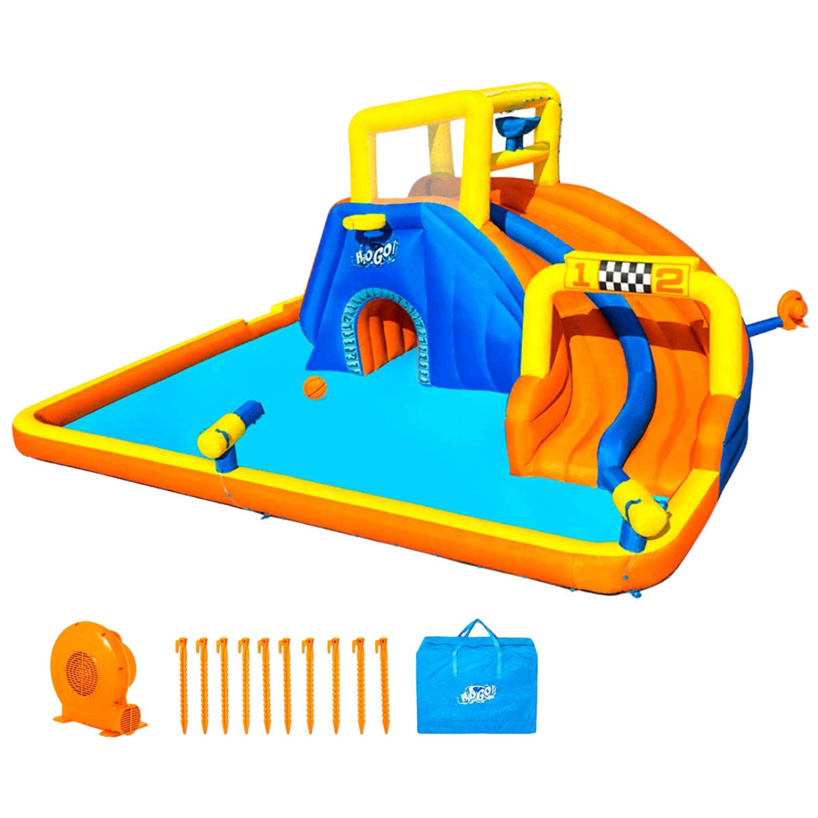 Centro Juego Acuatico Inflable Brincolin Uso Rudo Bestway