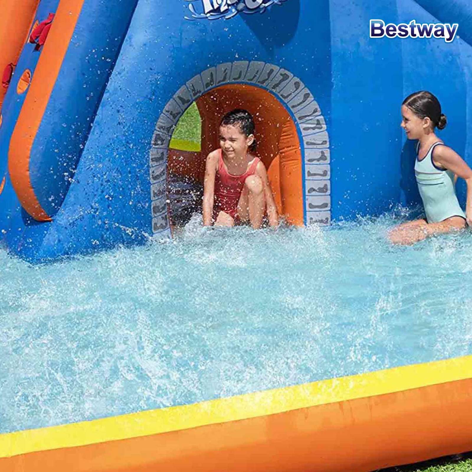 Centro Juego Acuatico Inflable Brincolin Uso Rudo Bestway