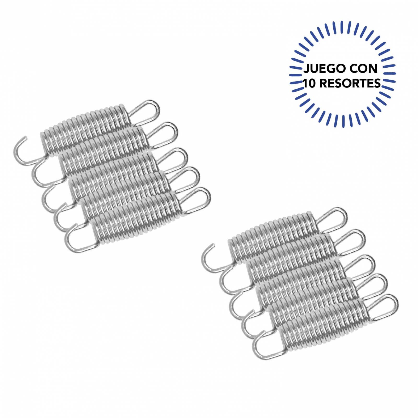 10 Resortes Trampolin Fitness Para 40in 48in Mini Brincolin 