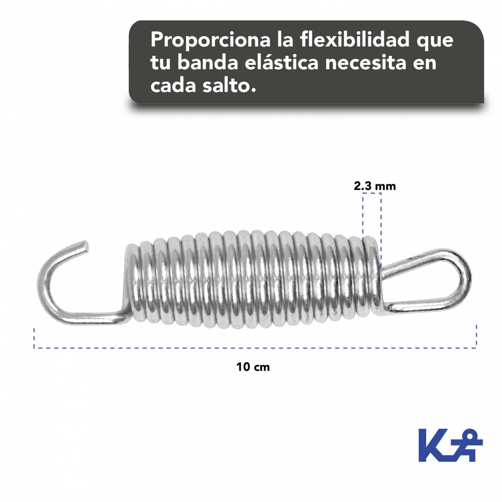 10 Resortes Trampolin Fitness Para 40in 48in Mini Brincolin 