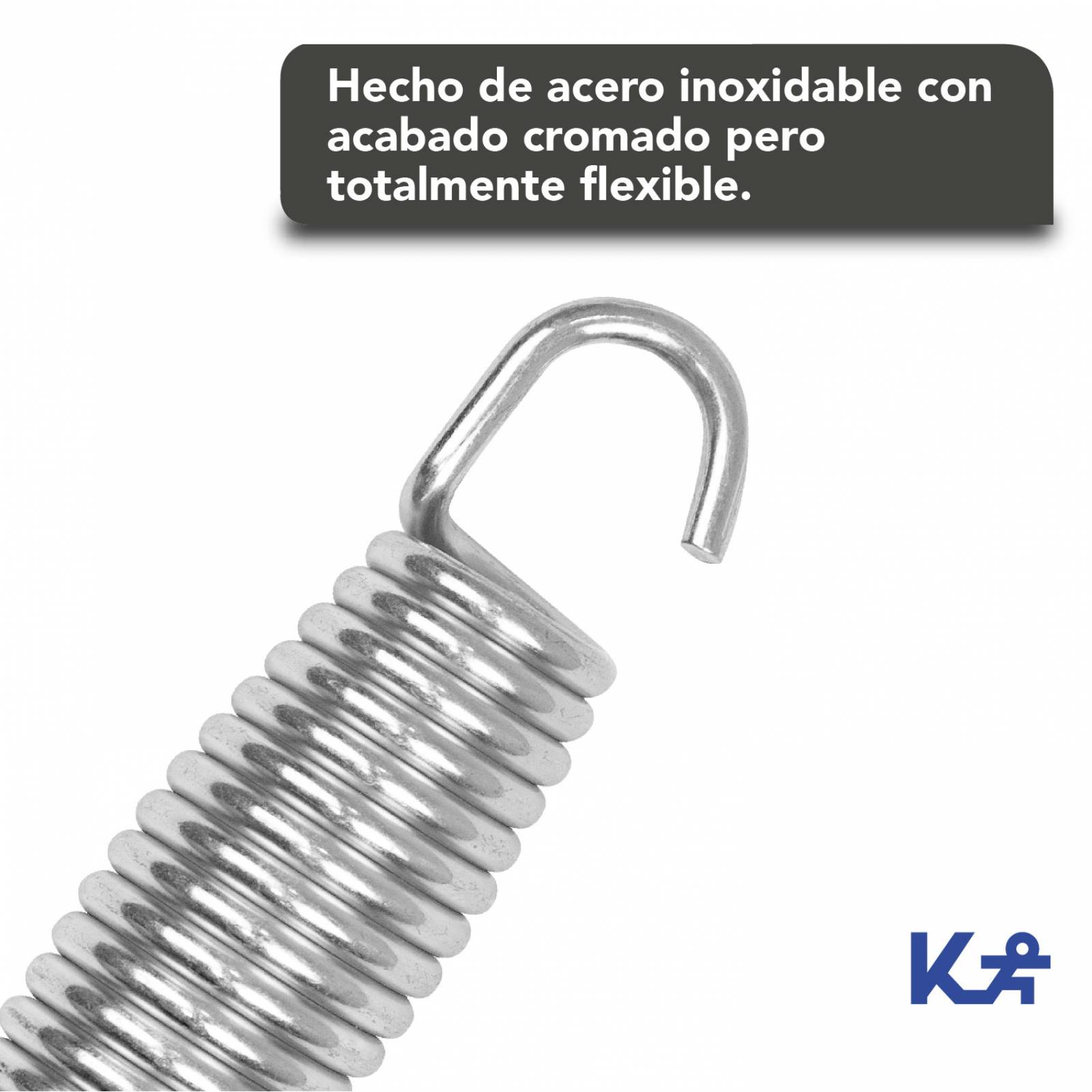 10 Resortes Trampolin Fitness Para 40in 48in Mini Brincolin 