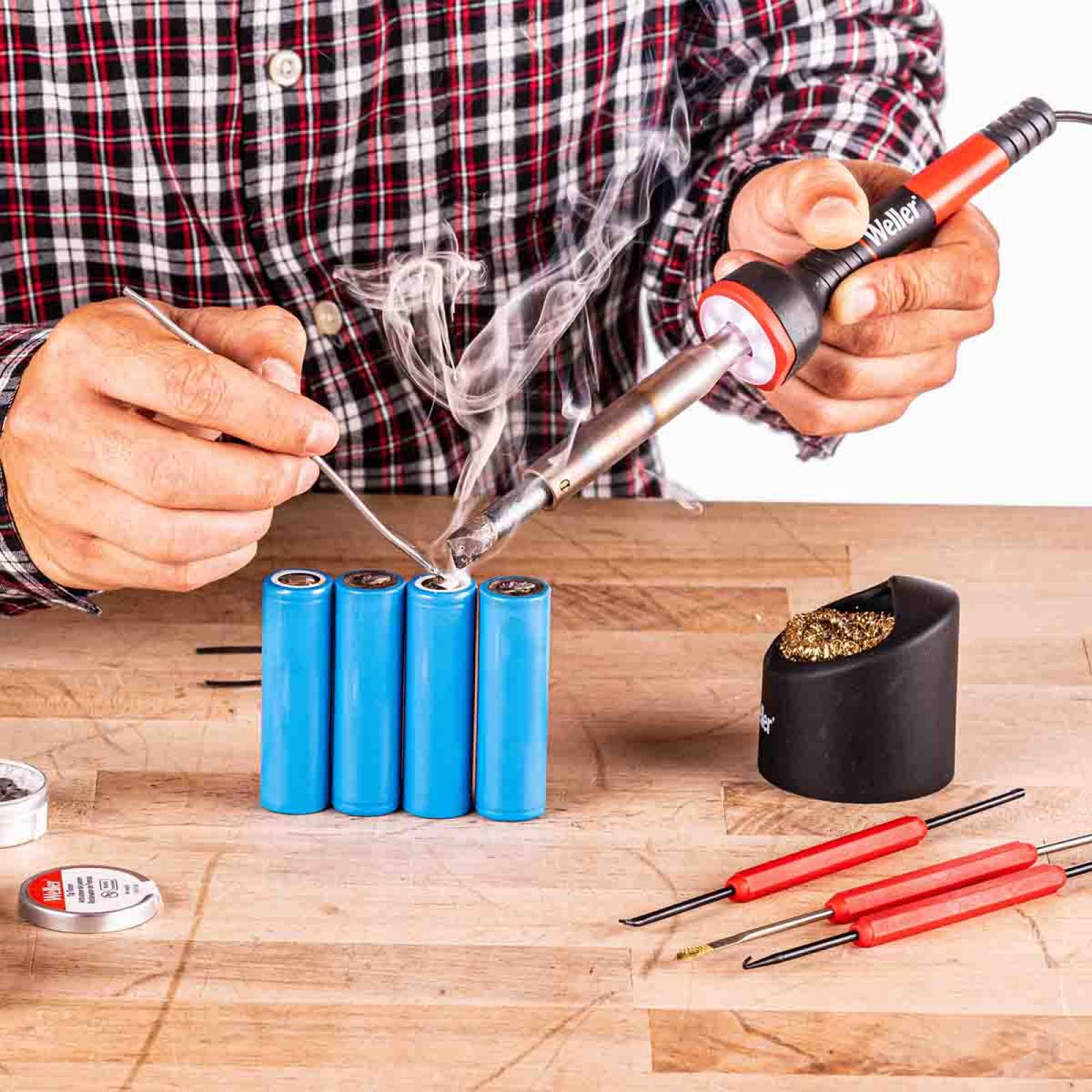 Cautin Para Soldar Profesional Portatil 80w Led 120v Weller 