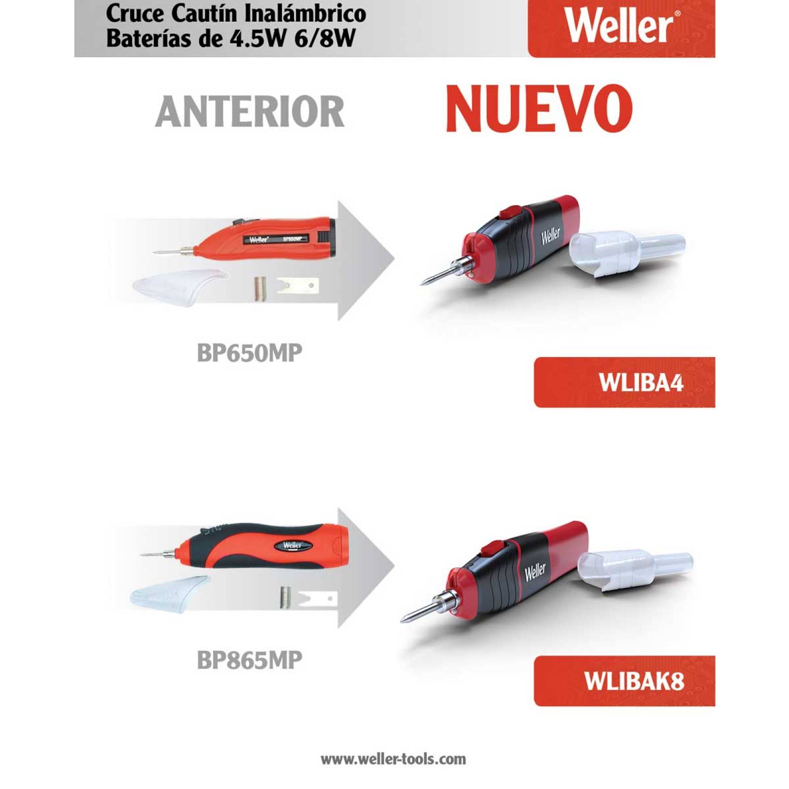 Cautin Inalambrico Profesional Para Soldar Lapiz 6/8w Weller