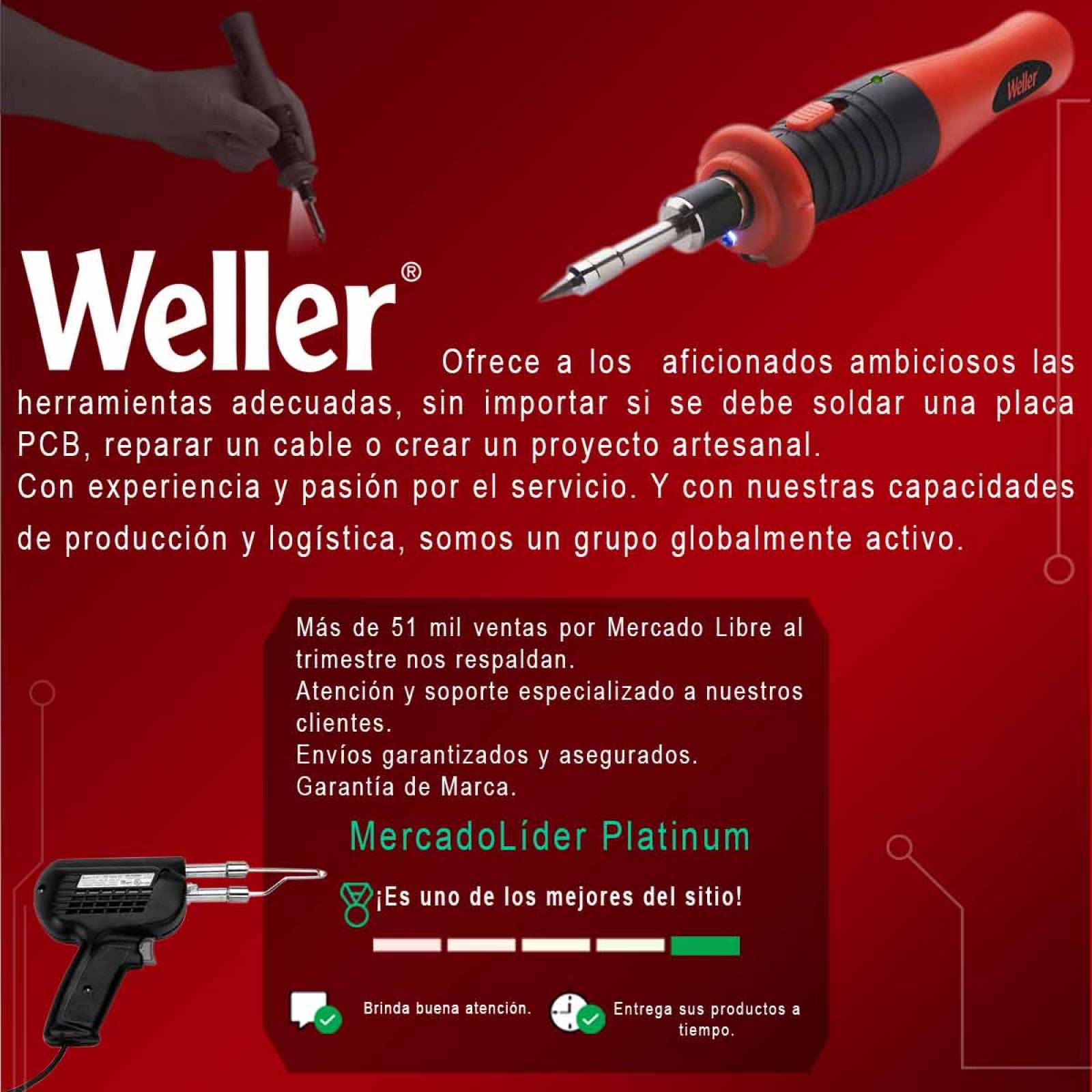 Kit Ganchos Ayuda Para Soldar Accesorios 6 Piezas Weller 