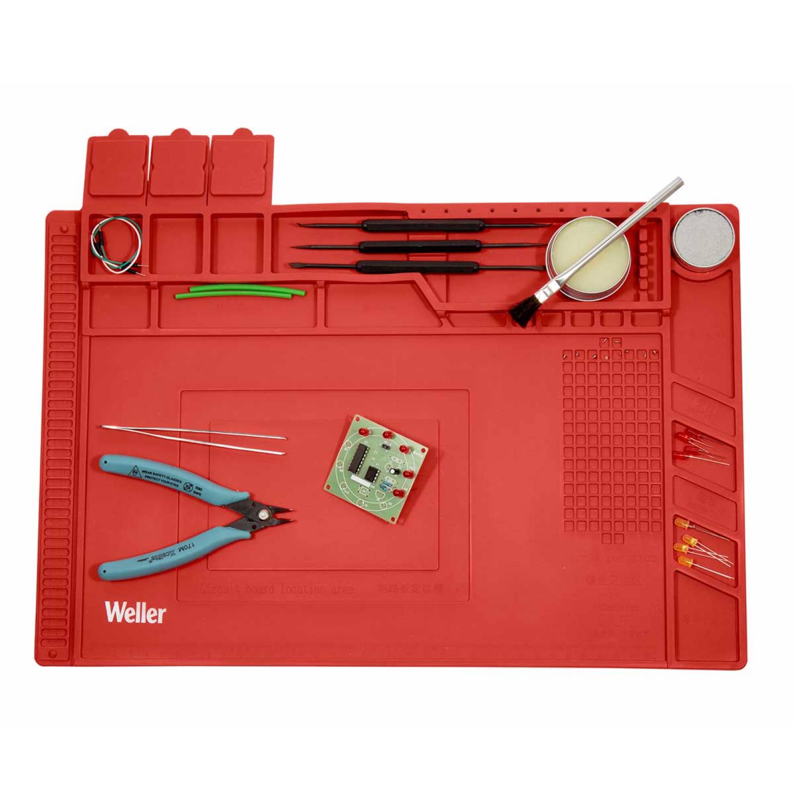 Tapete Para Soldar Antiderrapante Mesa Trabajo Grande Weller 