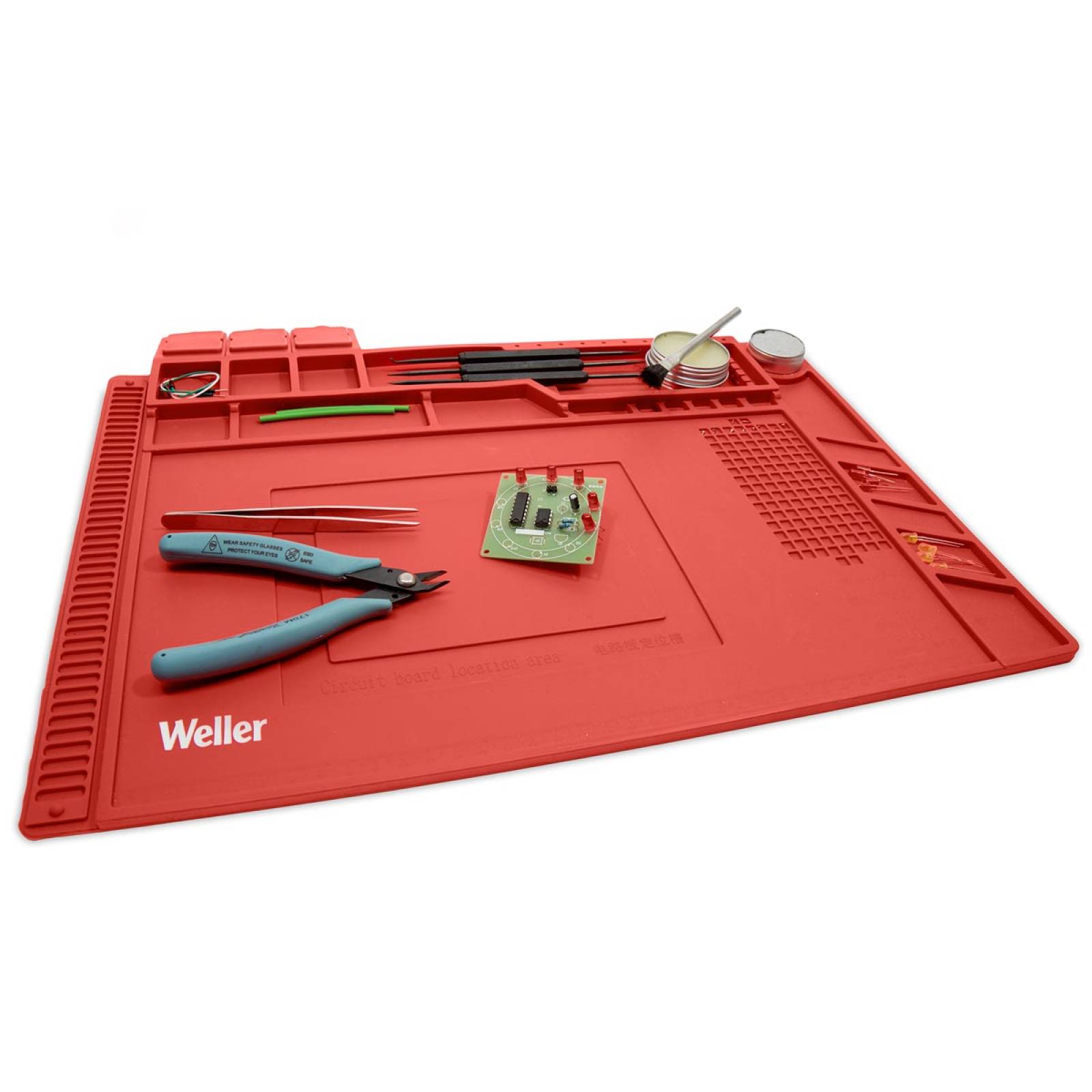 Tapete Para Soldar Antiderrapante Mesa Trabajo Grande Weller 