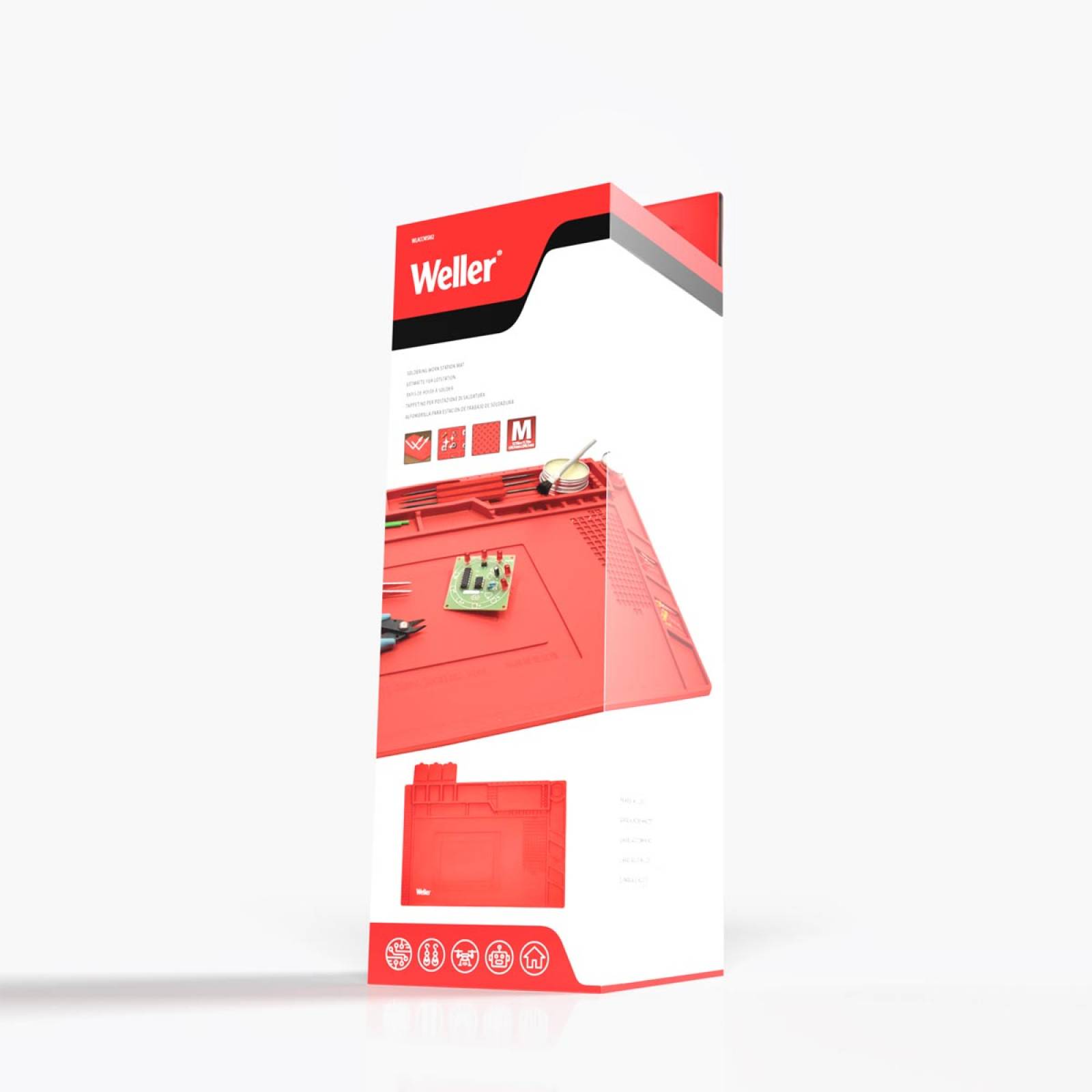 Tapete Para Soldar Antiderrapante Mesa Trabajo Grande Weller 