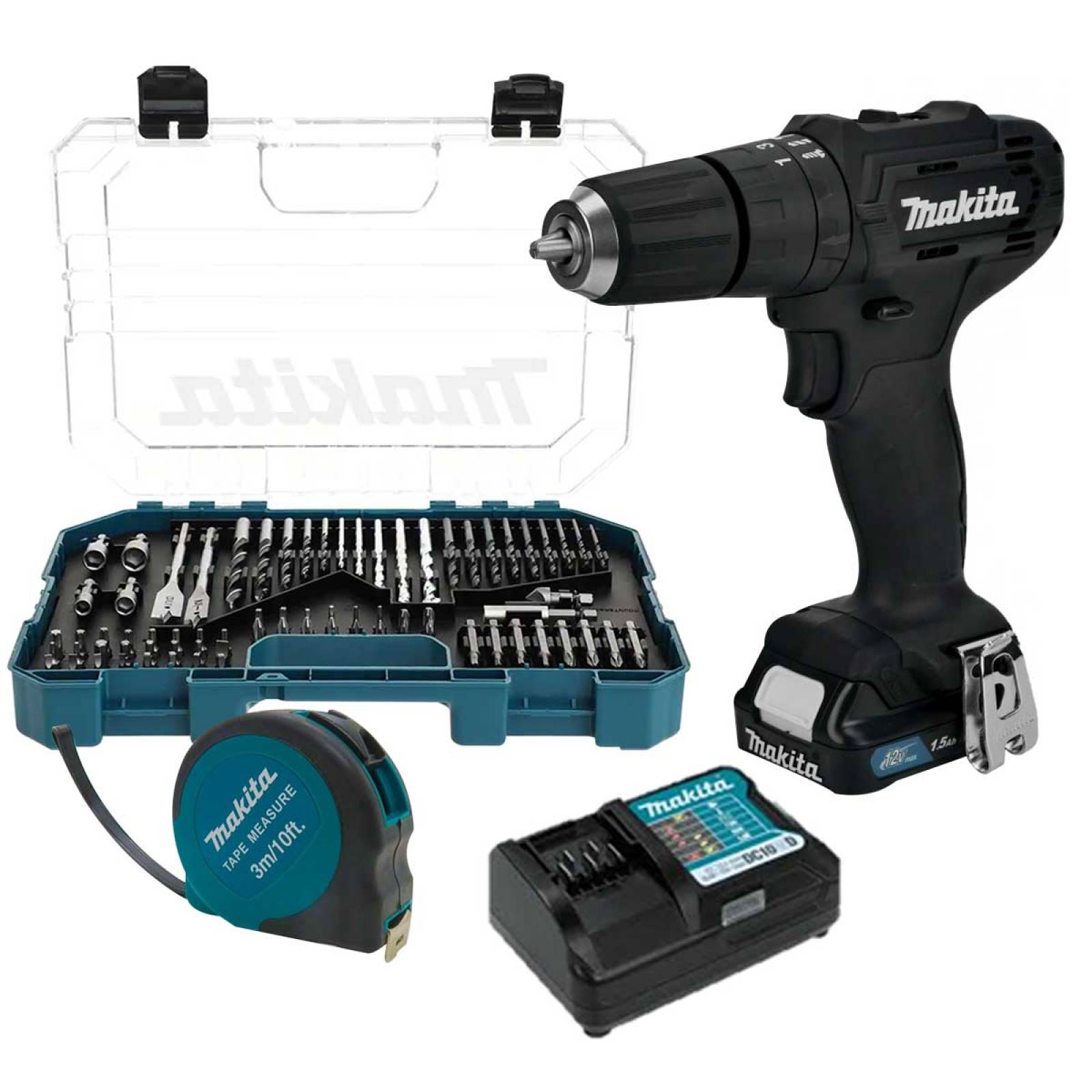 Rotomartillo Taladro Inalambrico + Accesorios Regalos Makita 