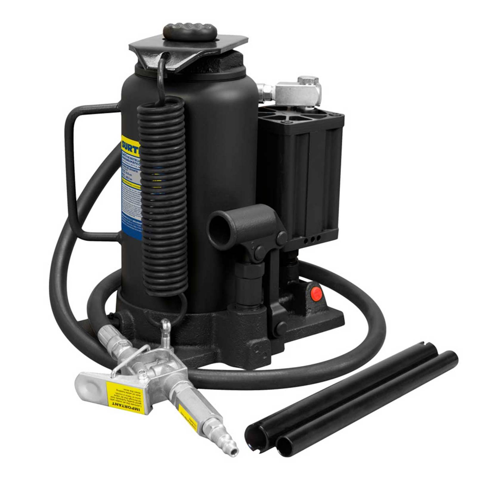 Gato Hidroneumático 20 Toneladas Botella Extendible Surtek 