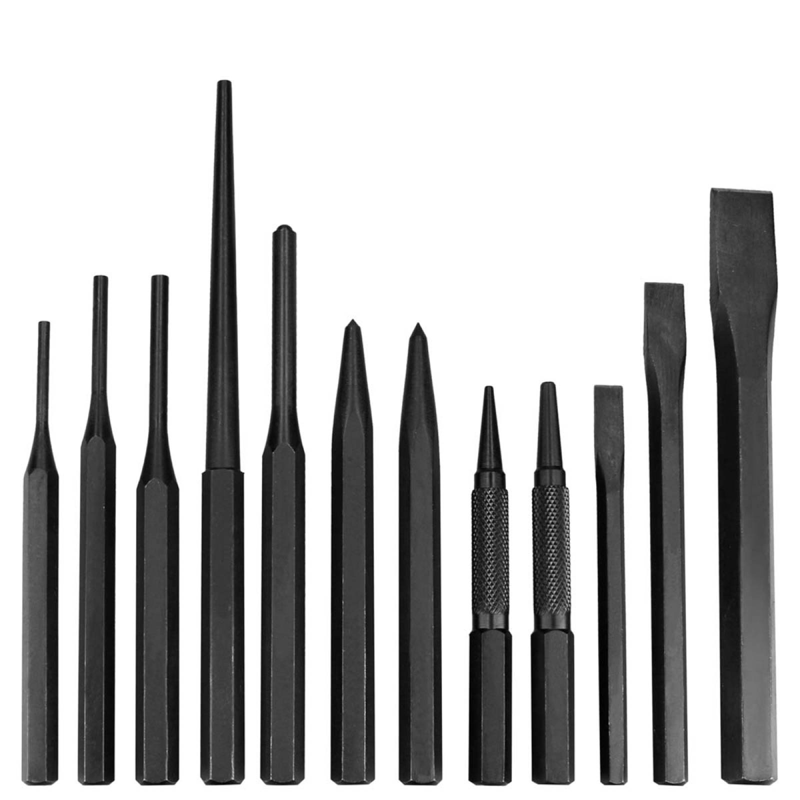 Juego Punzones Cinceles Botadores 6 Pzs Herramientas Urrea 