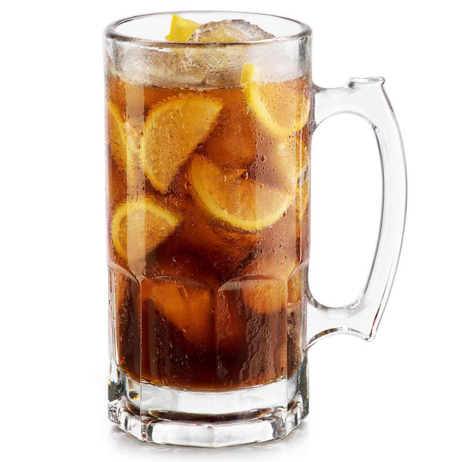 Tarro Cervecero Clasico Mega Vaso 33oz 1l Bar 12pzas Crisa 