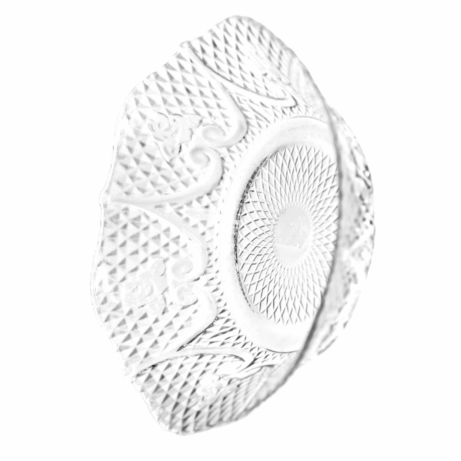 Vajilla Diamante Moderna Platos Vasos Santa Elenita 12 Pzs 