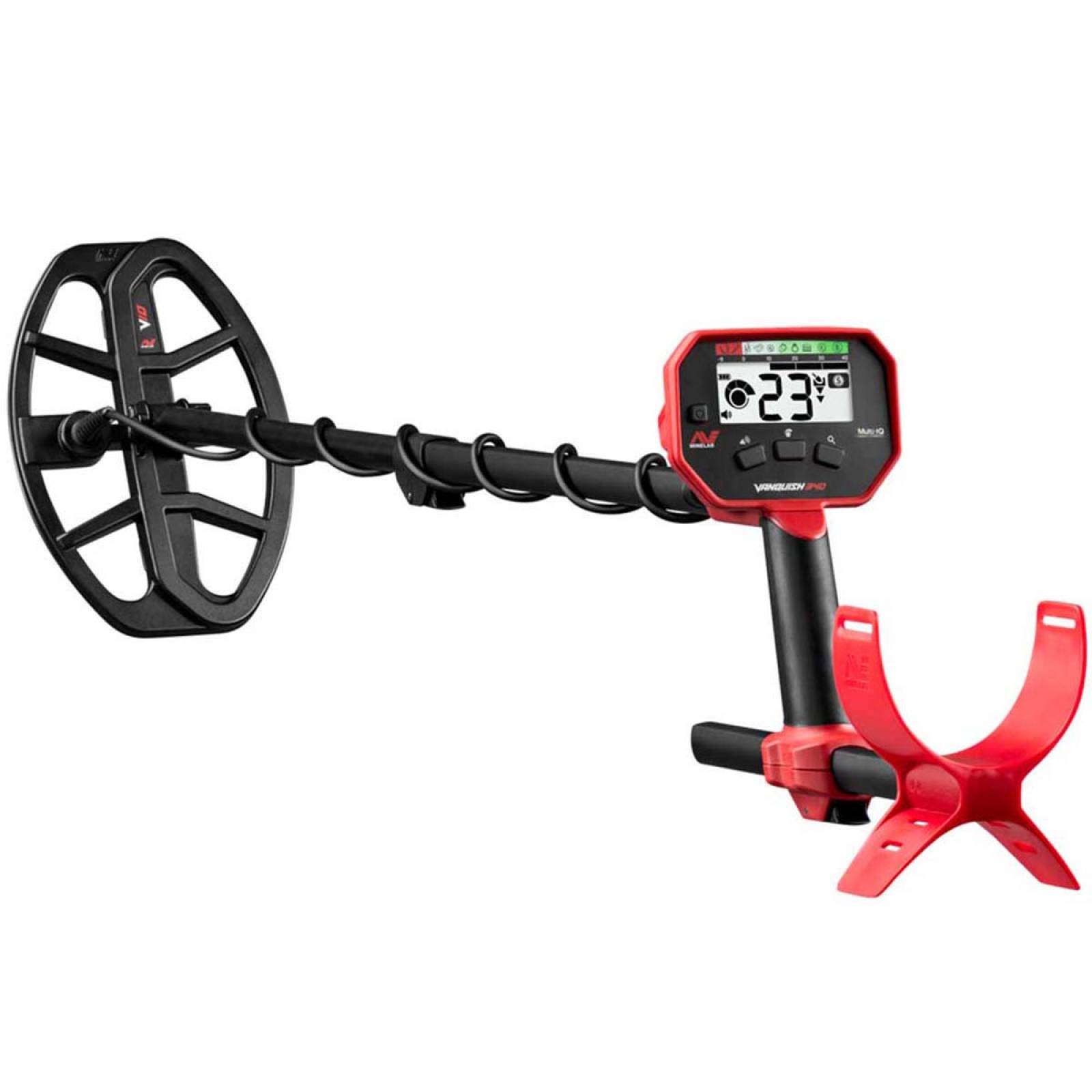 Detector De Metales Minelab Vanquish 340 Pala Kit Seguridad