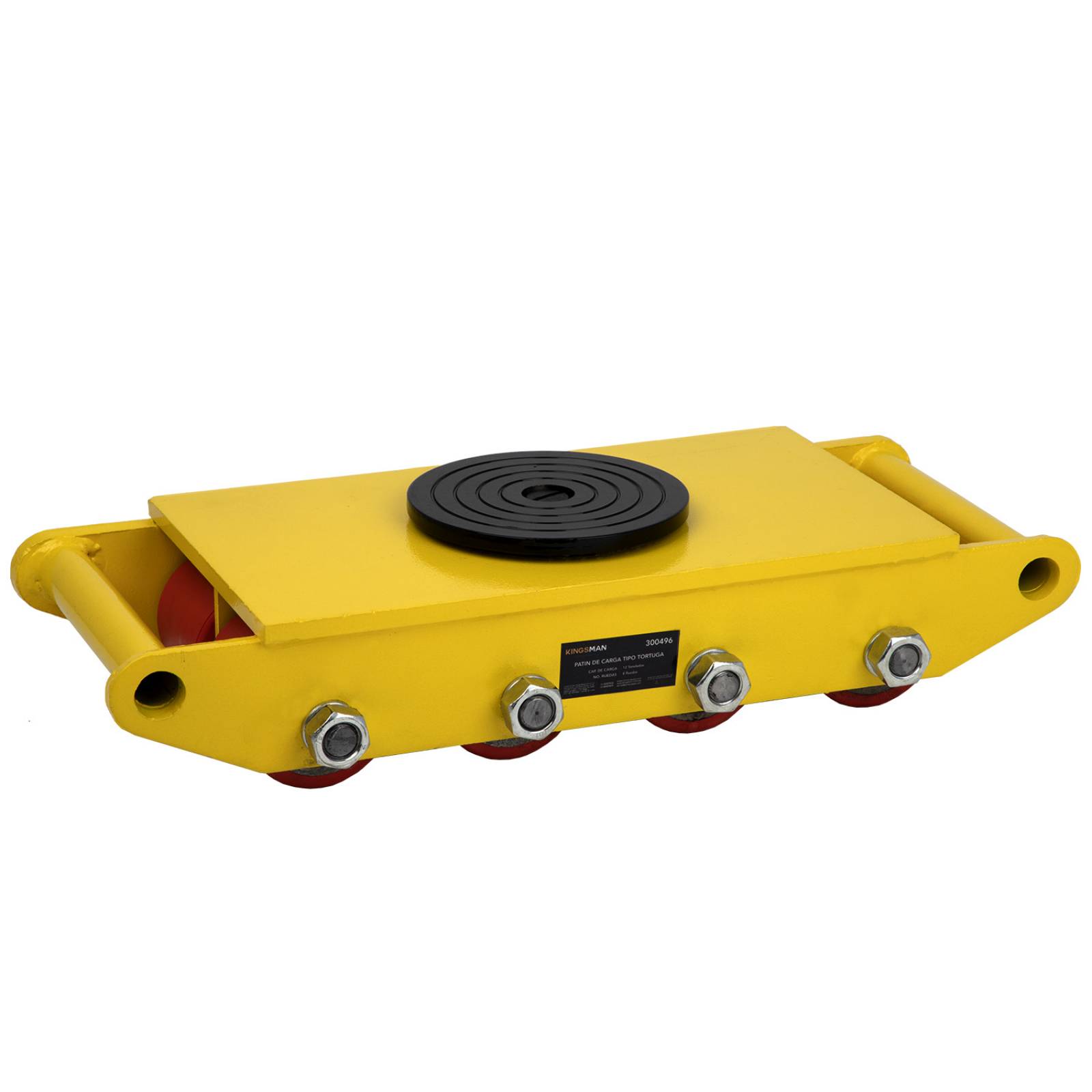 Patin de Carga Tortuga 12 Toneladas con 8 Ruedas CRA-12 Kingsman 