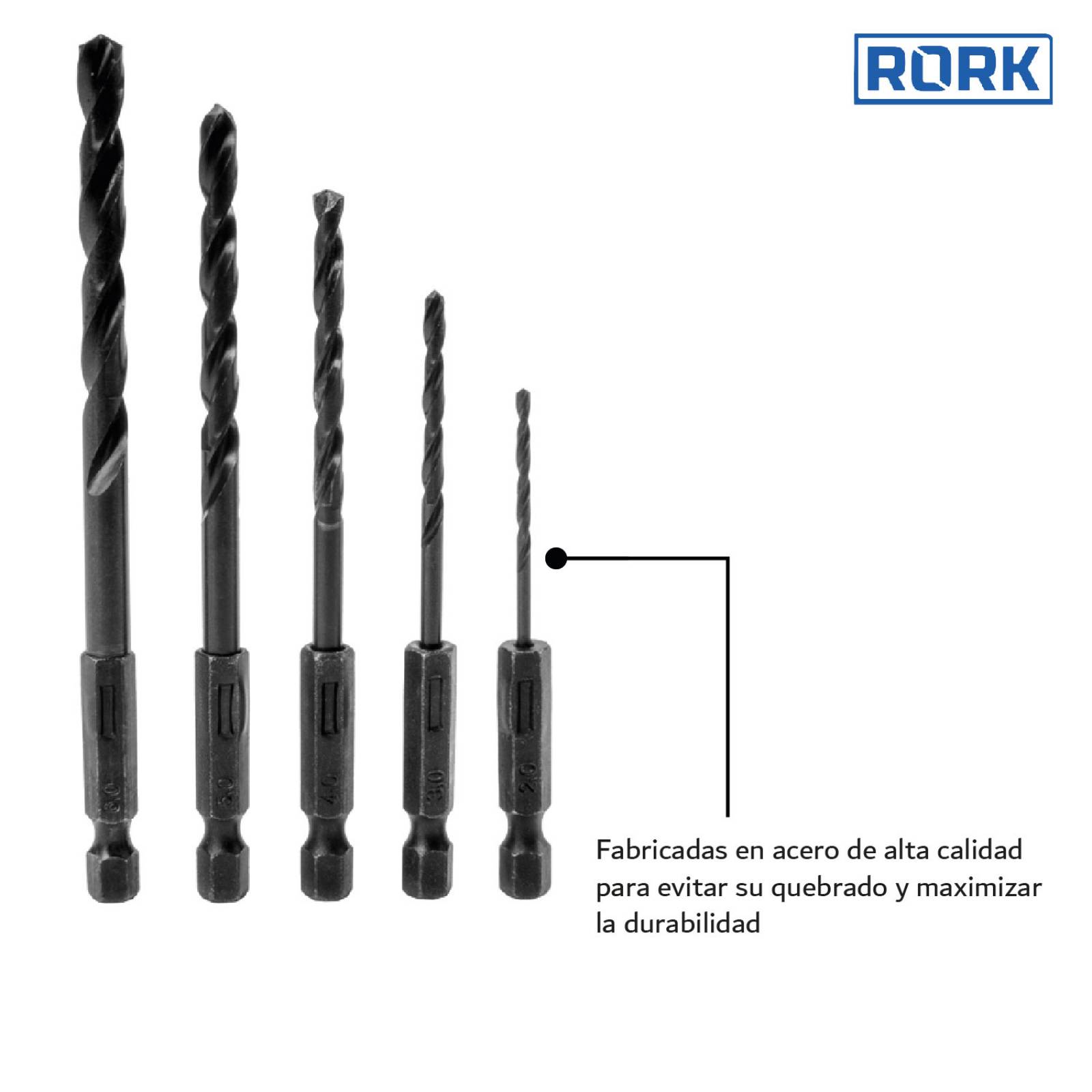 Juego Puntas De Impacto Brocas Profesional Taladro 18 Piezas