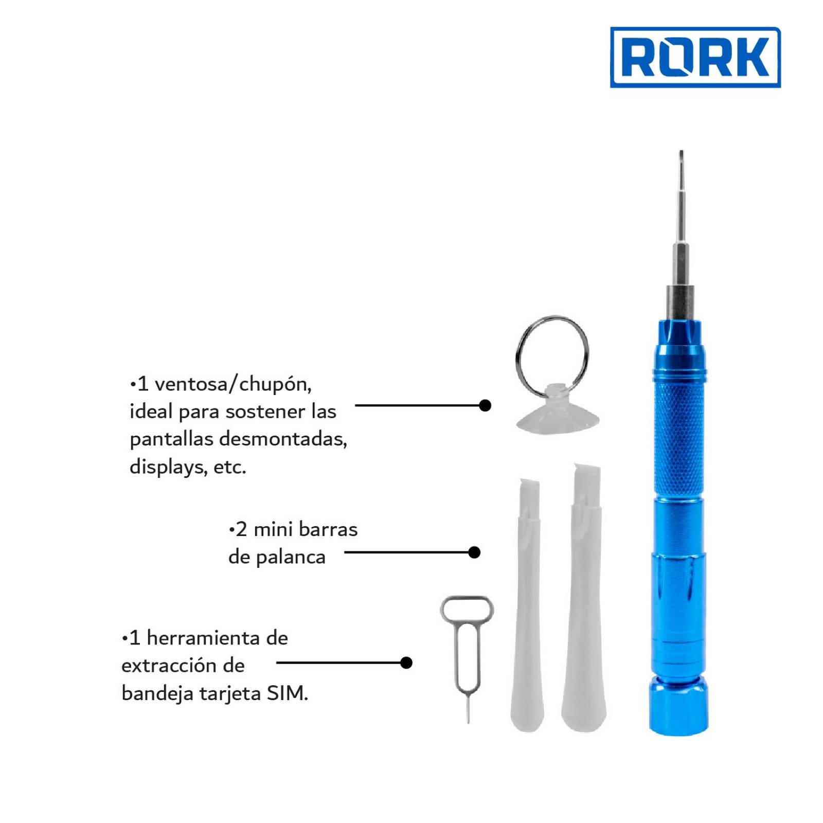 Kit Desarmadores Precisión Reparacion Para Celular 15 Piezas