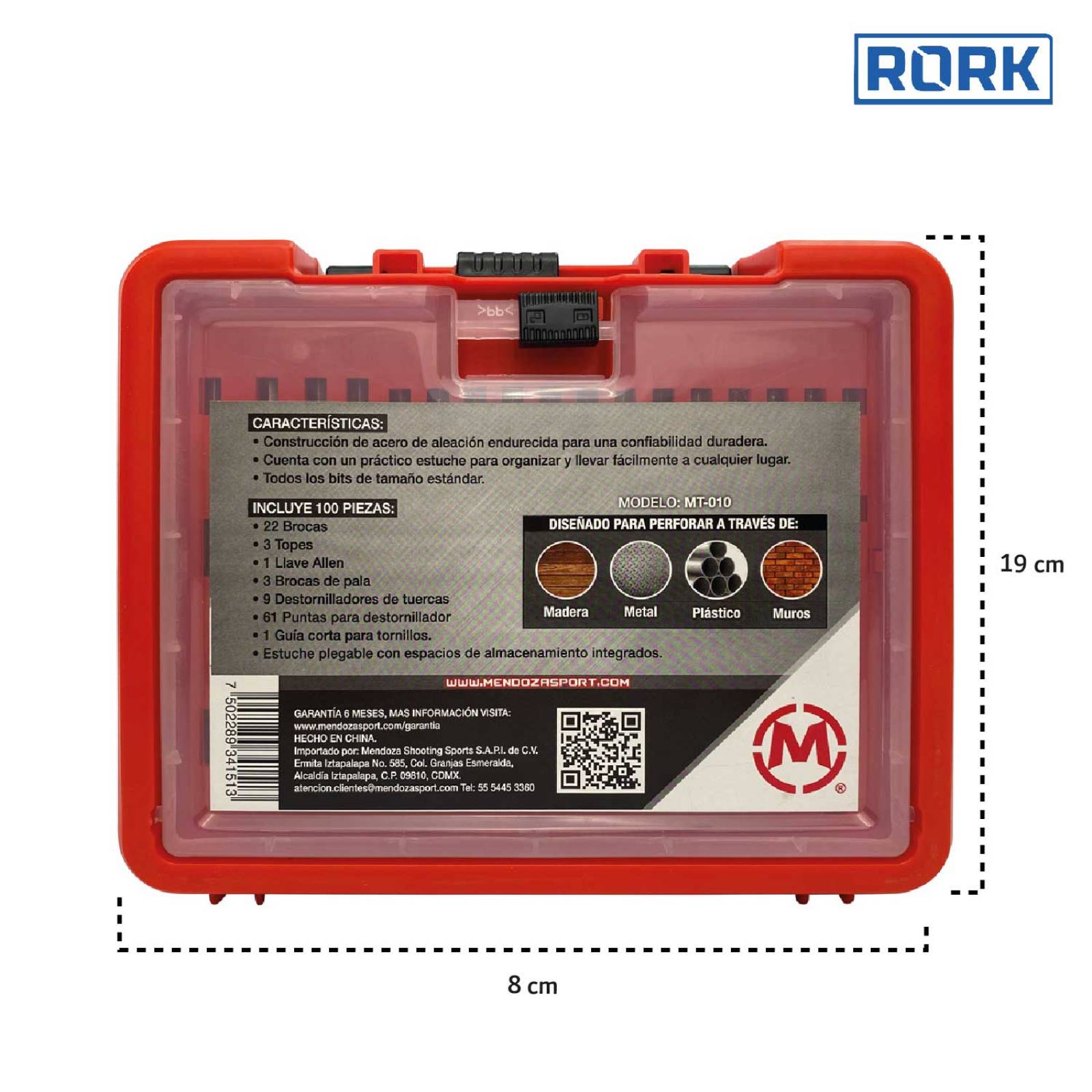 Juego Herramientas Carpintero Taladro Atornillador 100 Pieza