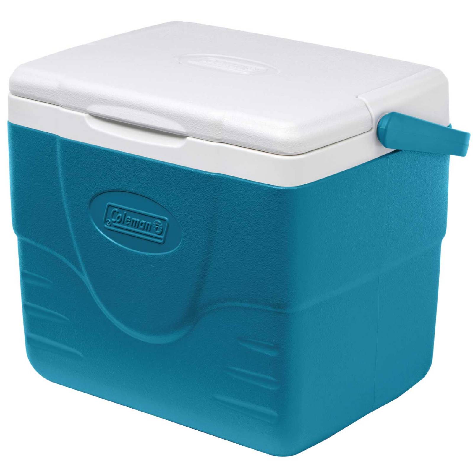 Hielera Coleman Portatil Con Asa 9qt 8 Litros Para 10 Latas Azul turquesa