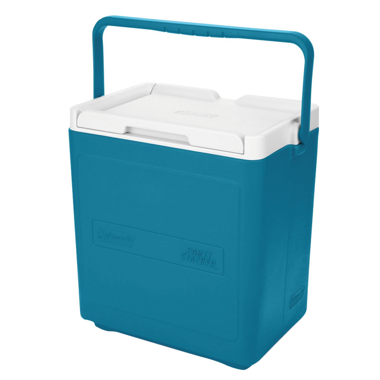 Hielera Coleman Chiller 18qt 17lts Para 20 Latas Portatil Estandar Azul turquesa