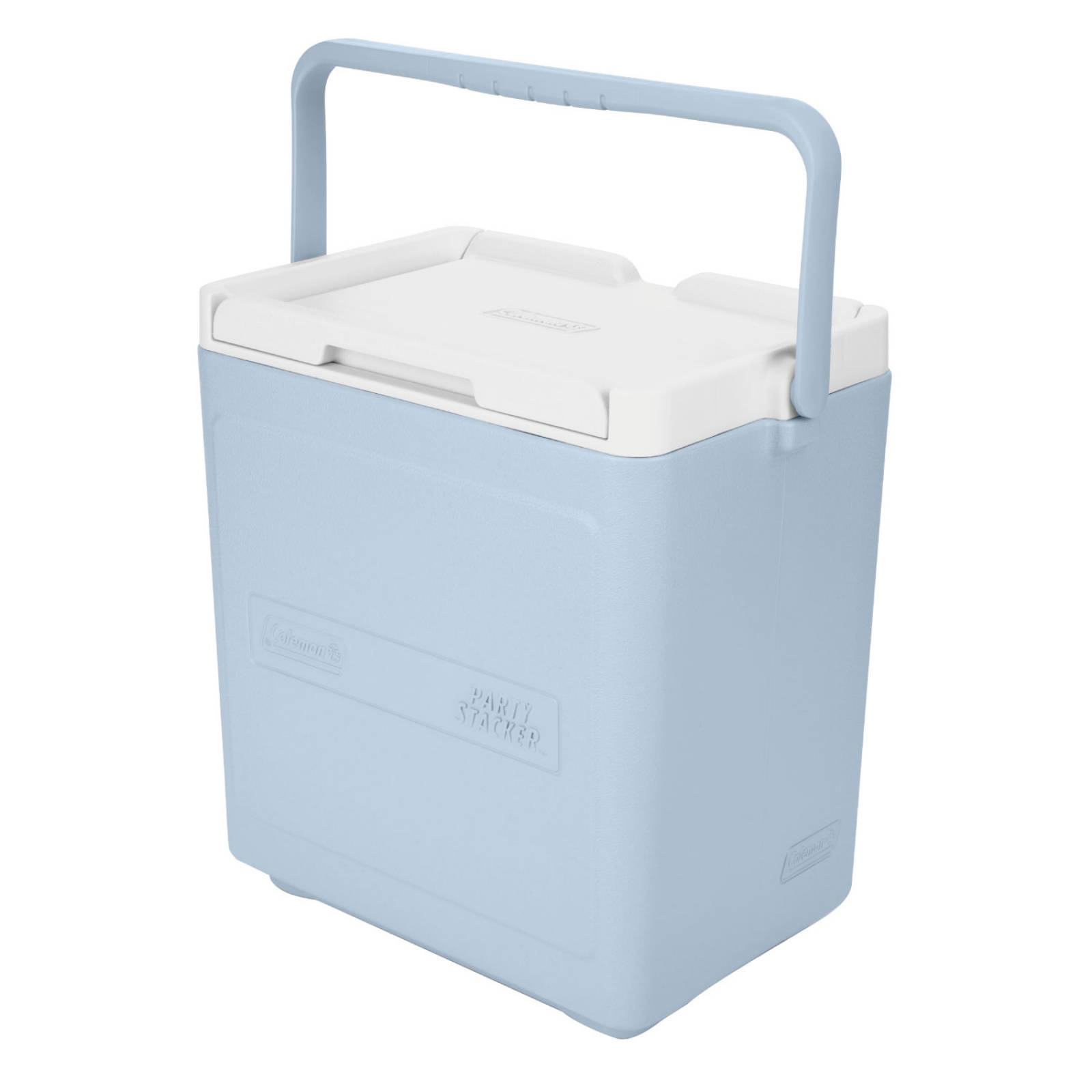 Hielera Coleman Chiller 18qt 17lts Para 20 Latas Portatil Azul celeste
