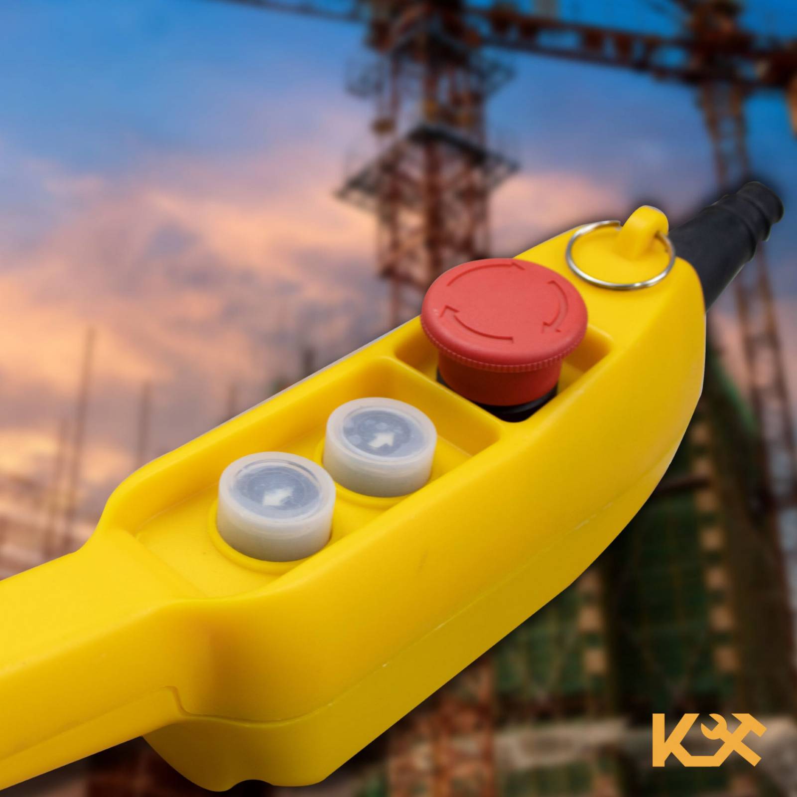 Control Botonera Polipasto de Construccion 300 V 300036 Kingsman 