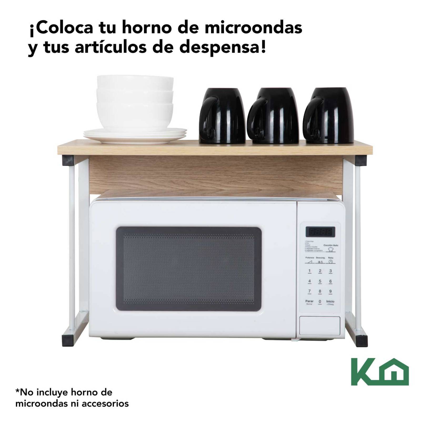 Rack Mueble Cocina Para Horno de Microondas Multiusos Hogar 