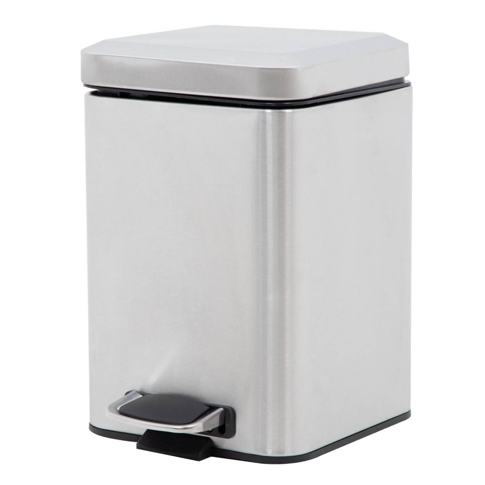 Bote de Basura Acero Inoxidable Metalico Basurero Cocina 6L