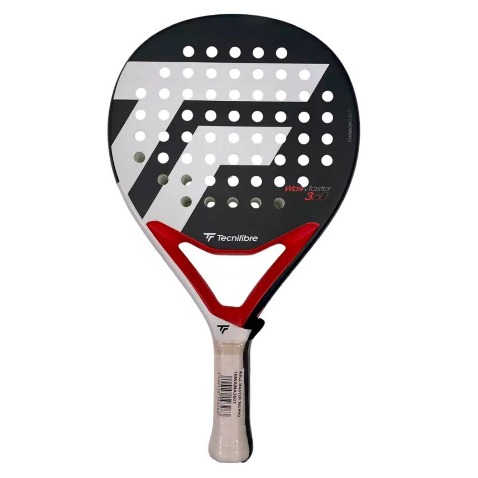 Raqueta Padel Pala Tecnifibre 360g Wallmaster Grafito 