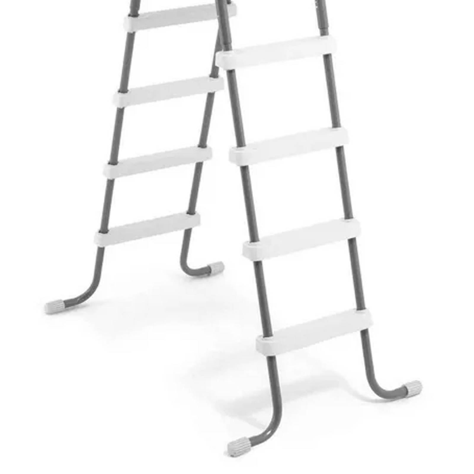 Alberca Rectangular Estructural + Escalera + Flotador Intex 