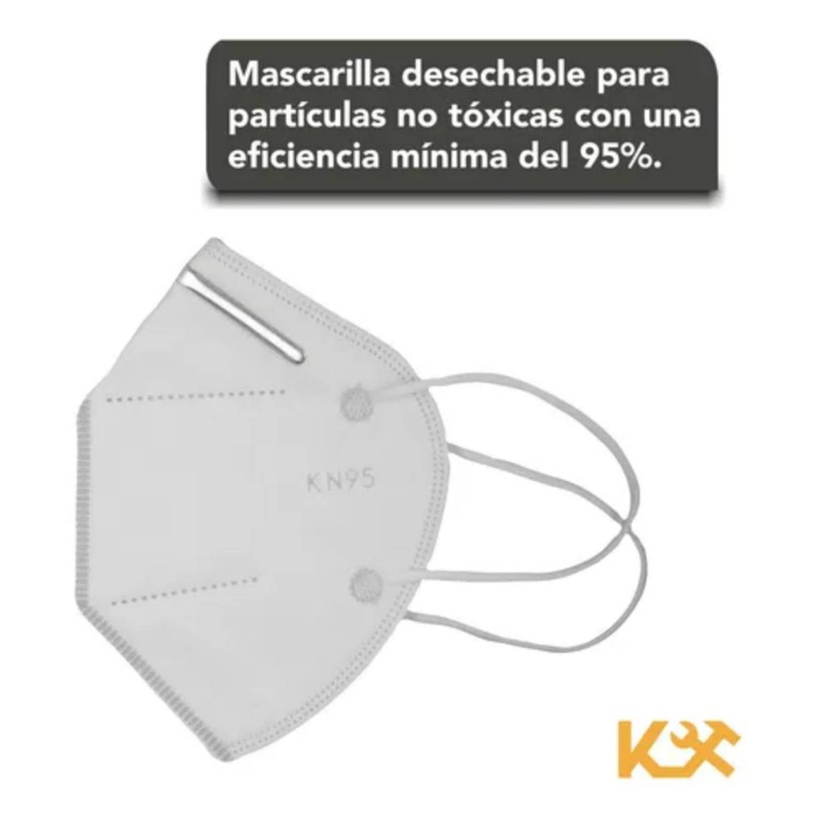 Cubrebocas Mascarilla KN95 N95 Certificacion FDA CE Ajustable 