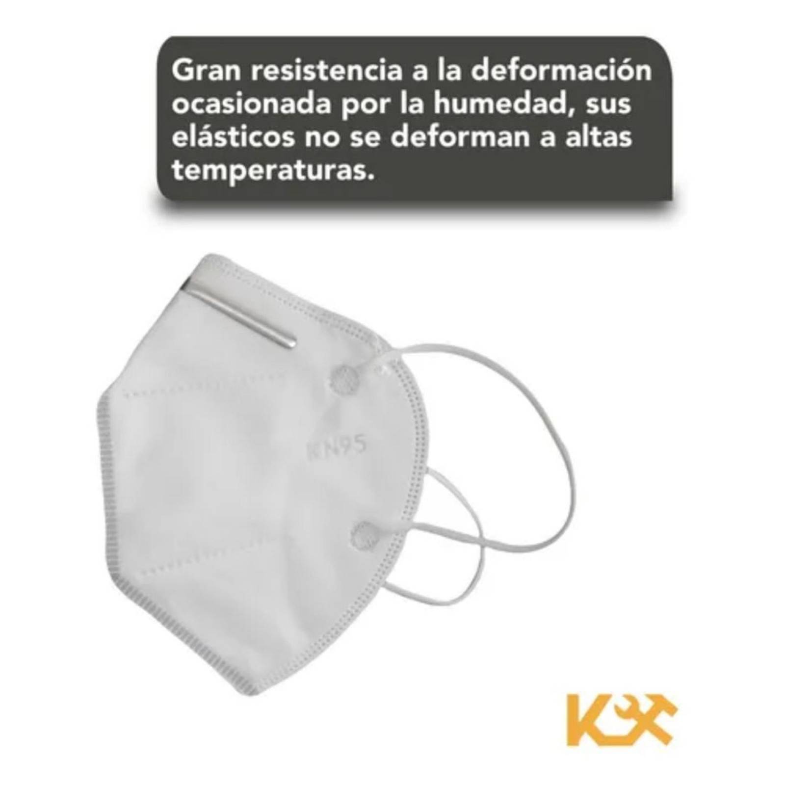 Cubrebocas Mascarilla KN95 N95 Certificacion FDA CE Ajustable 