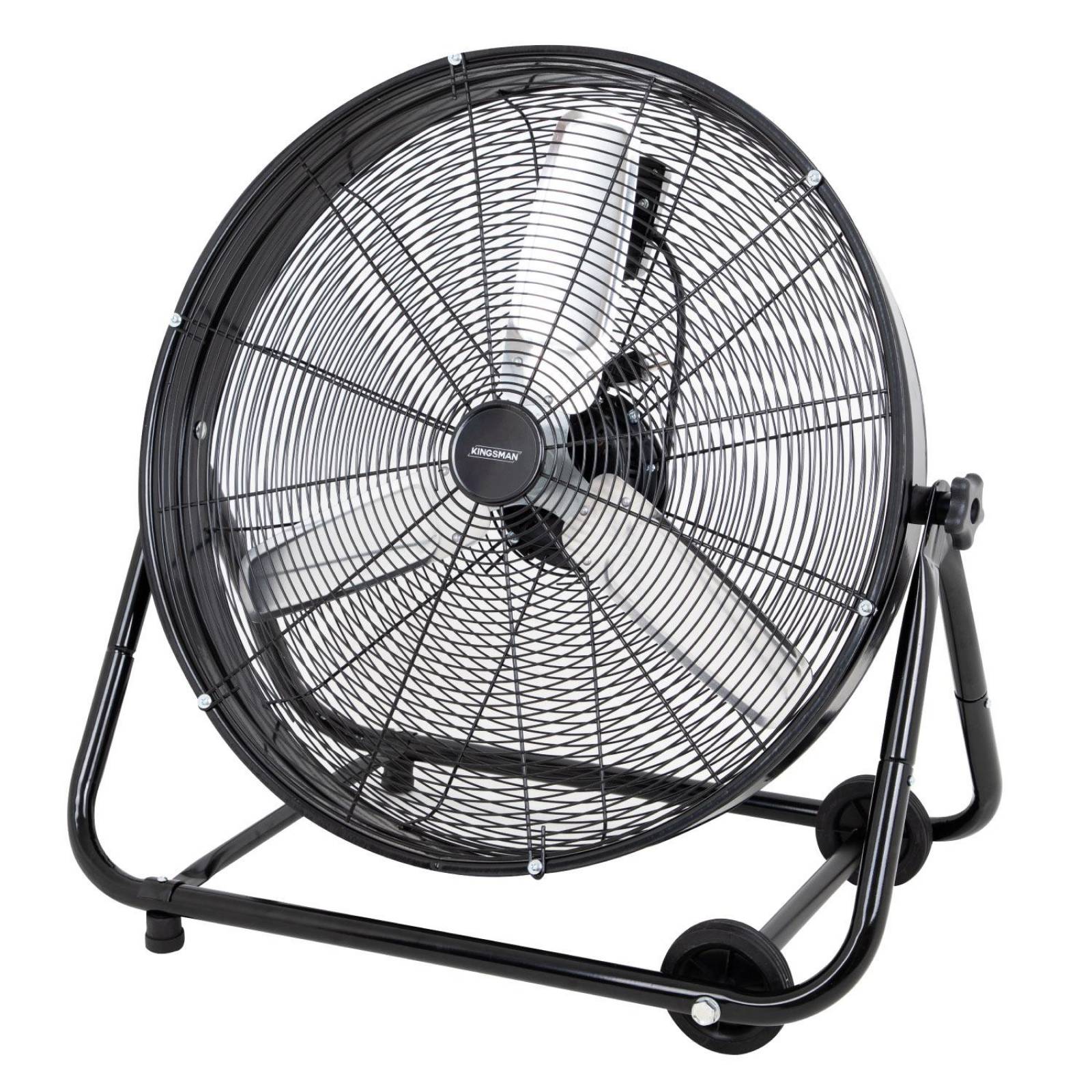 Ventilador De Piso Industrial 30 Pulgadas Aluminio Kingsman 