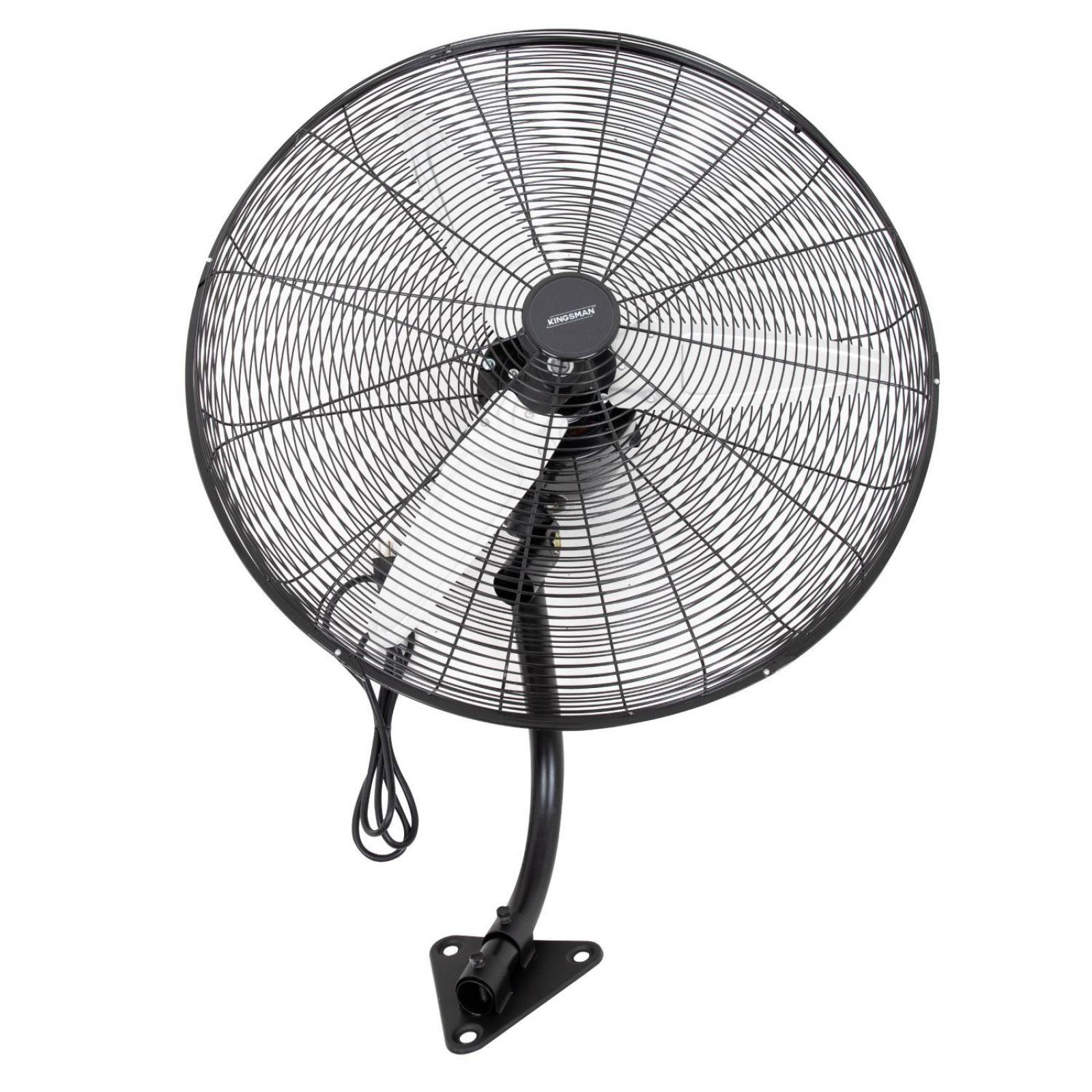 Ventilador De Pared Industrial 30 Pulgadas Aluminio Kingsman 