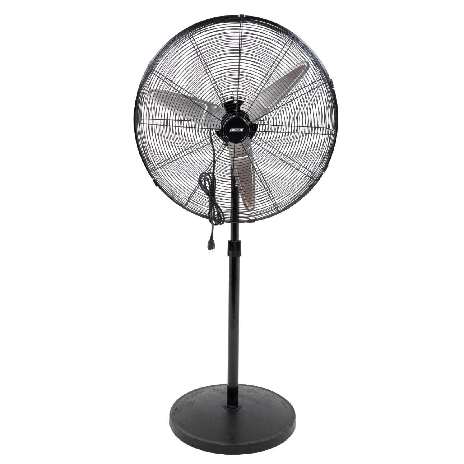 Ventilador Pedestal Industrial 26 Pulgadas De Pie Kingsman 