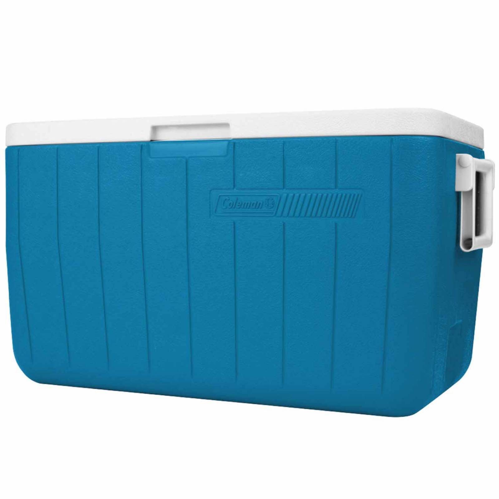 Hielera 48 Qt Azul Con Asas Tapa Enfriador 2 Piezas Coleman 